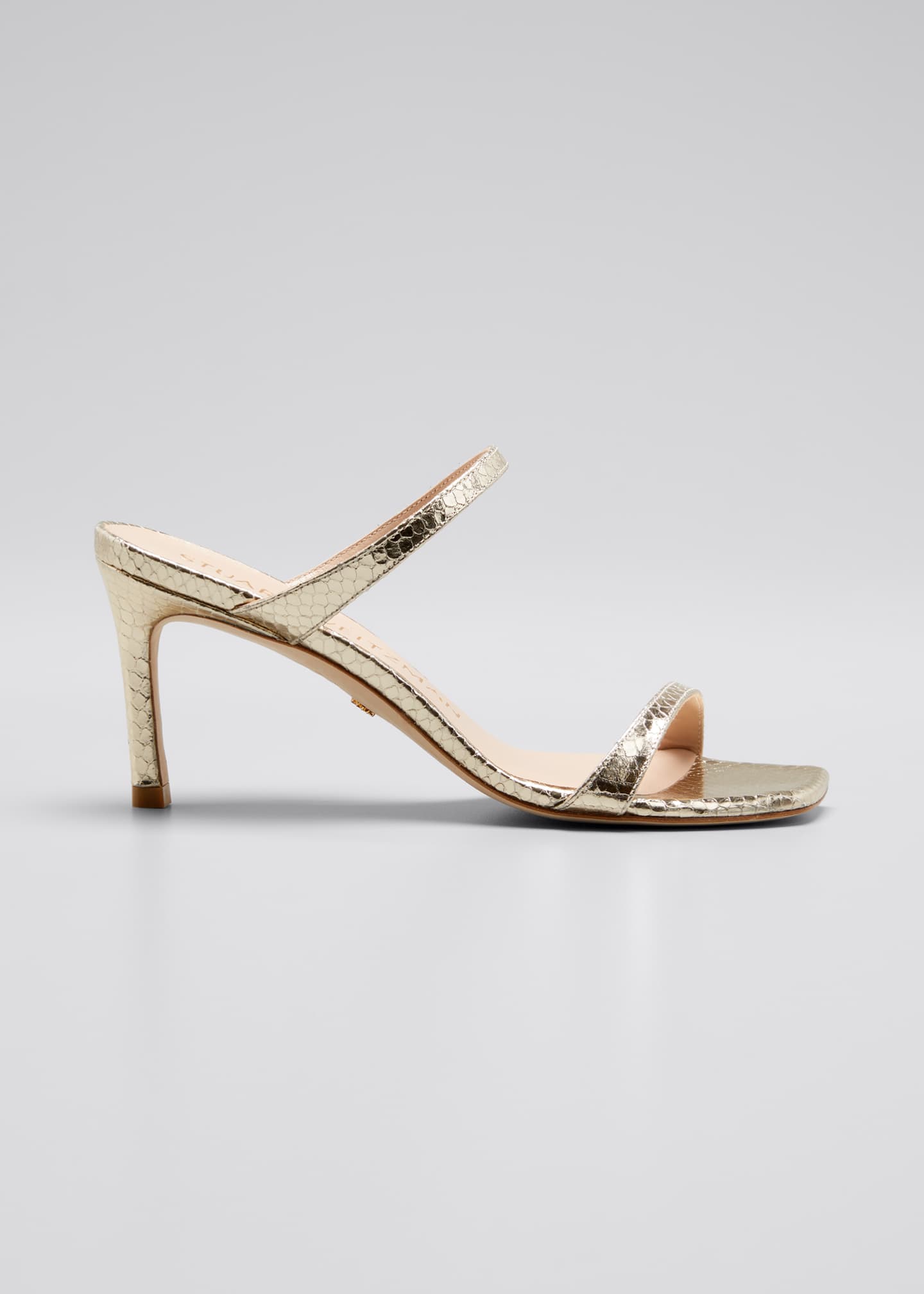 nude square toe sandals