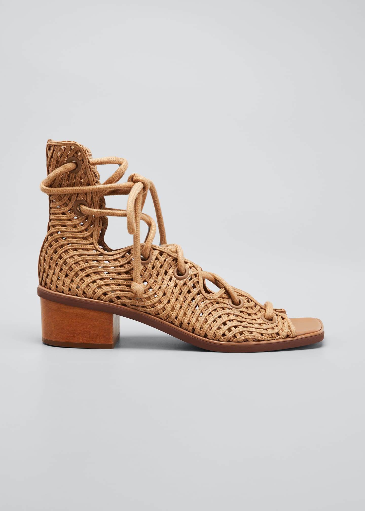 woven gladiator sandals