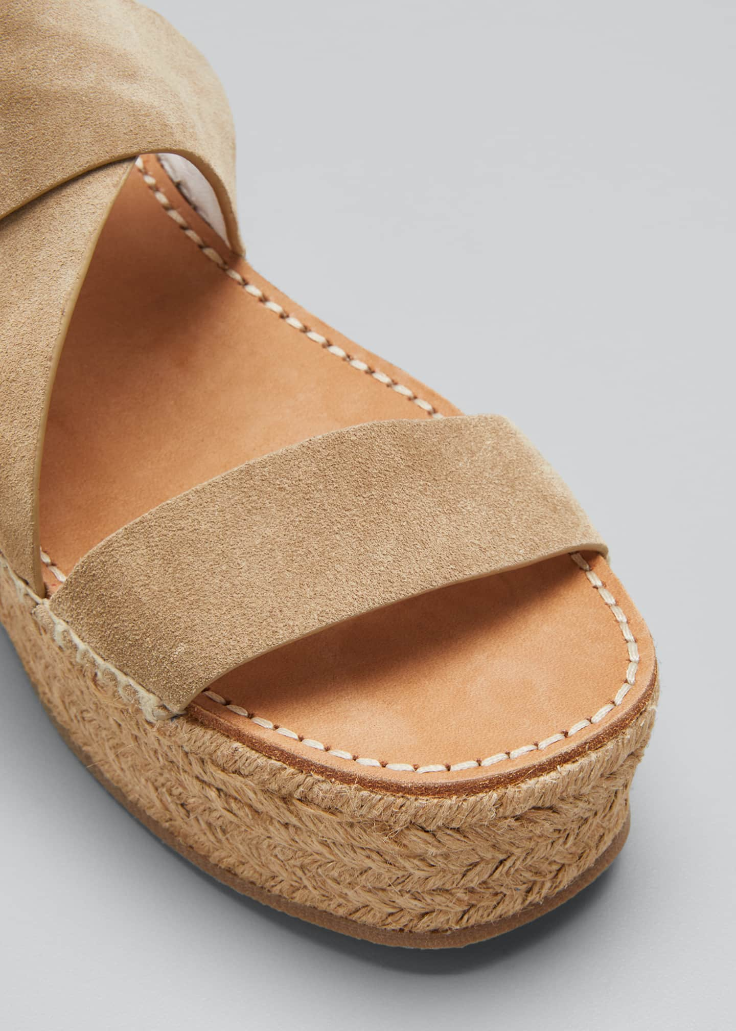 Rag And Bone August Suede Wedge Platform Sandals Bergdorf Goodman 