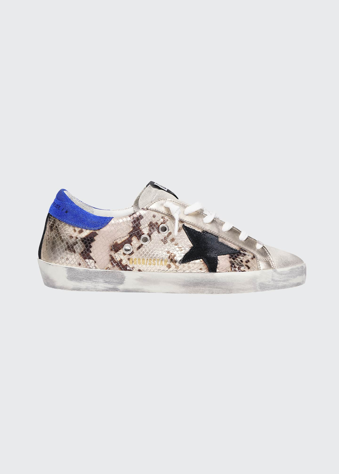 golden goose sneakers python