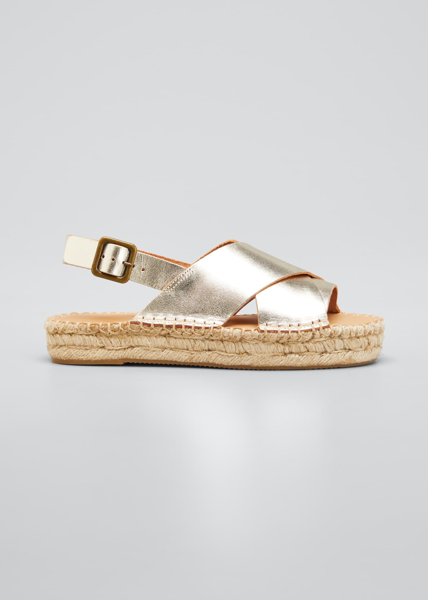 soludos gold espadrilles