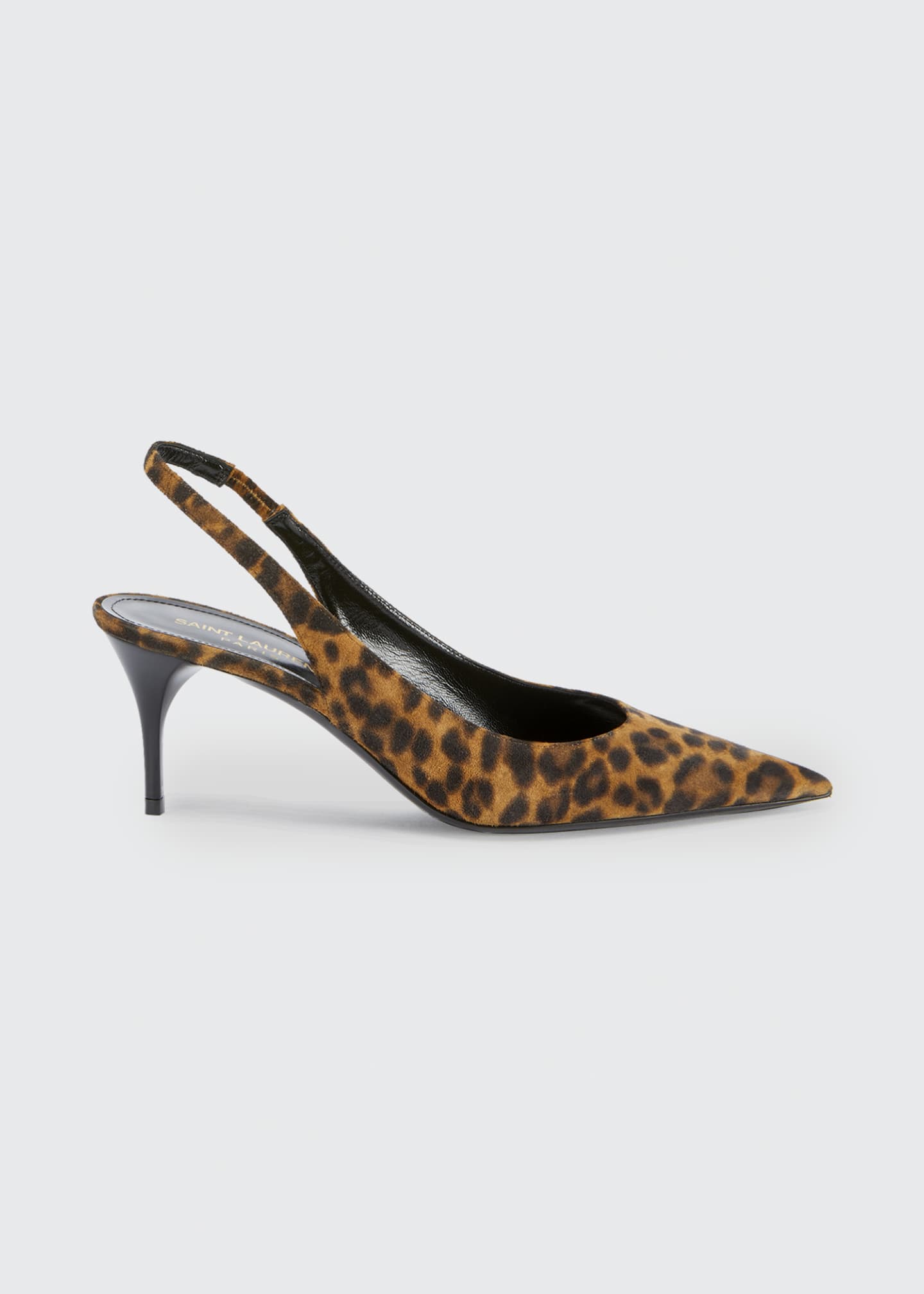 leopard slingback pumps