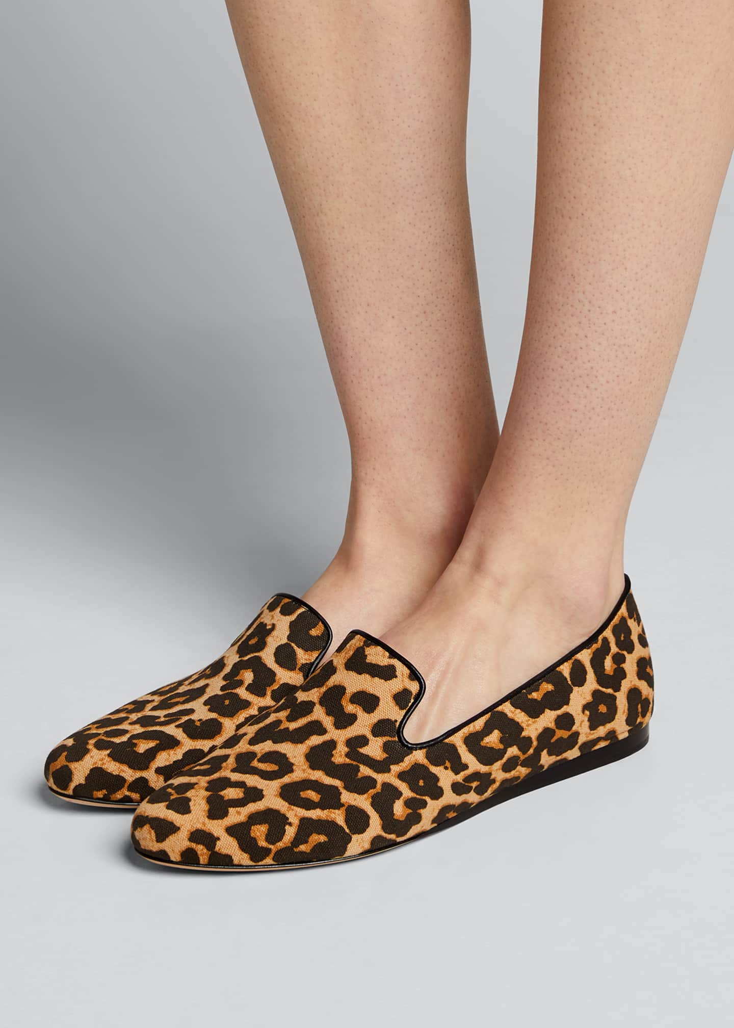 veronica beard griffin loafer leopard