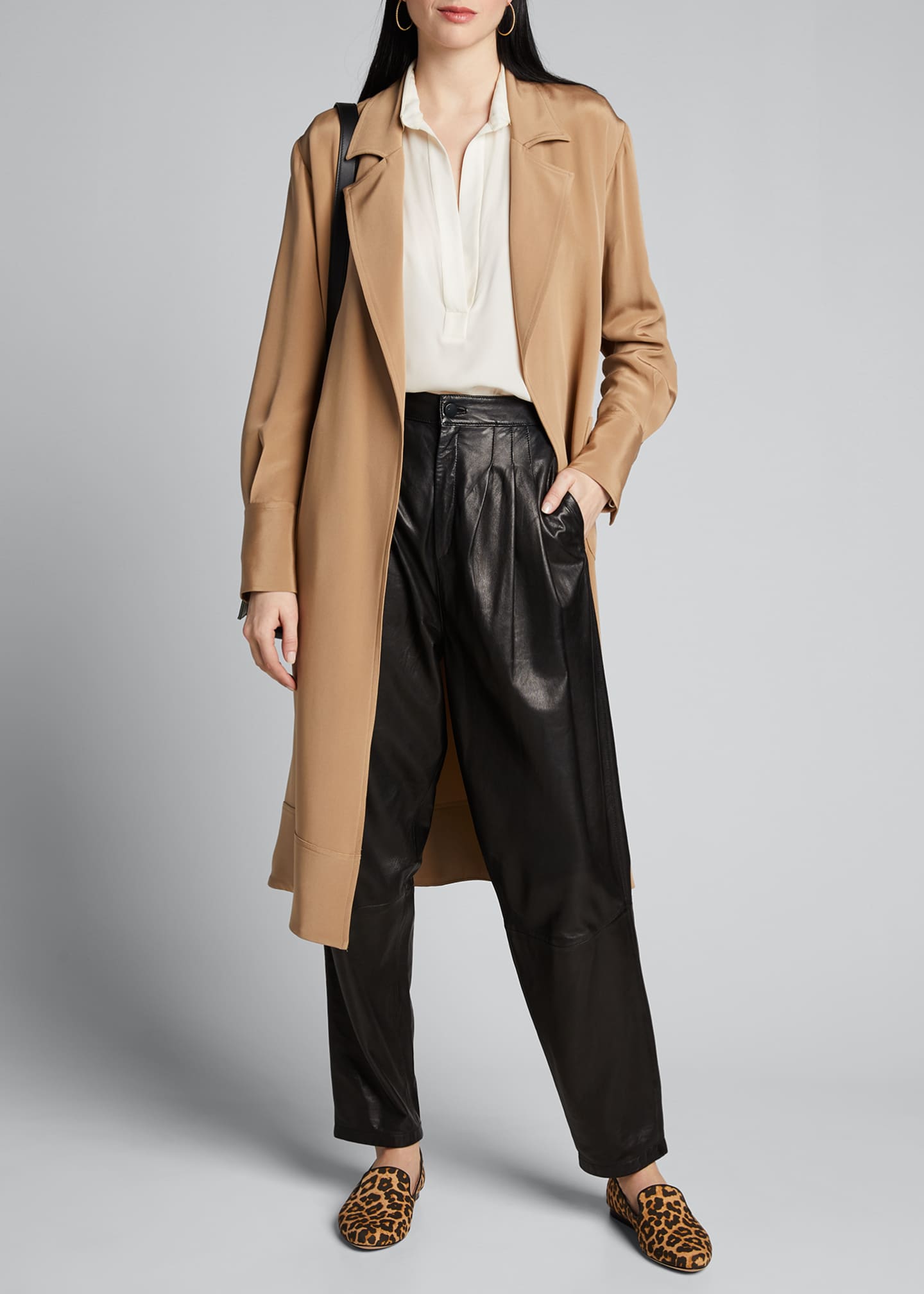 veronica beard griffin loafer leopard