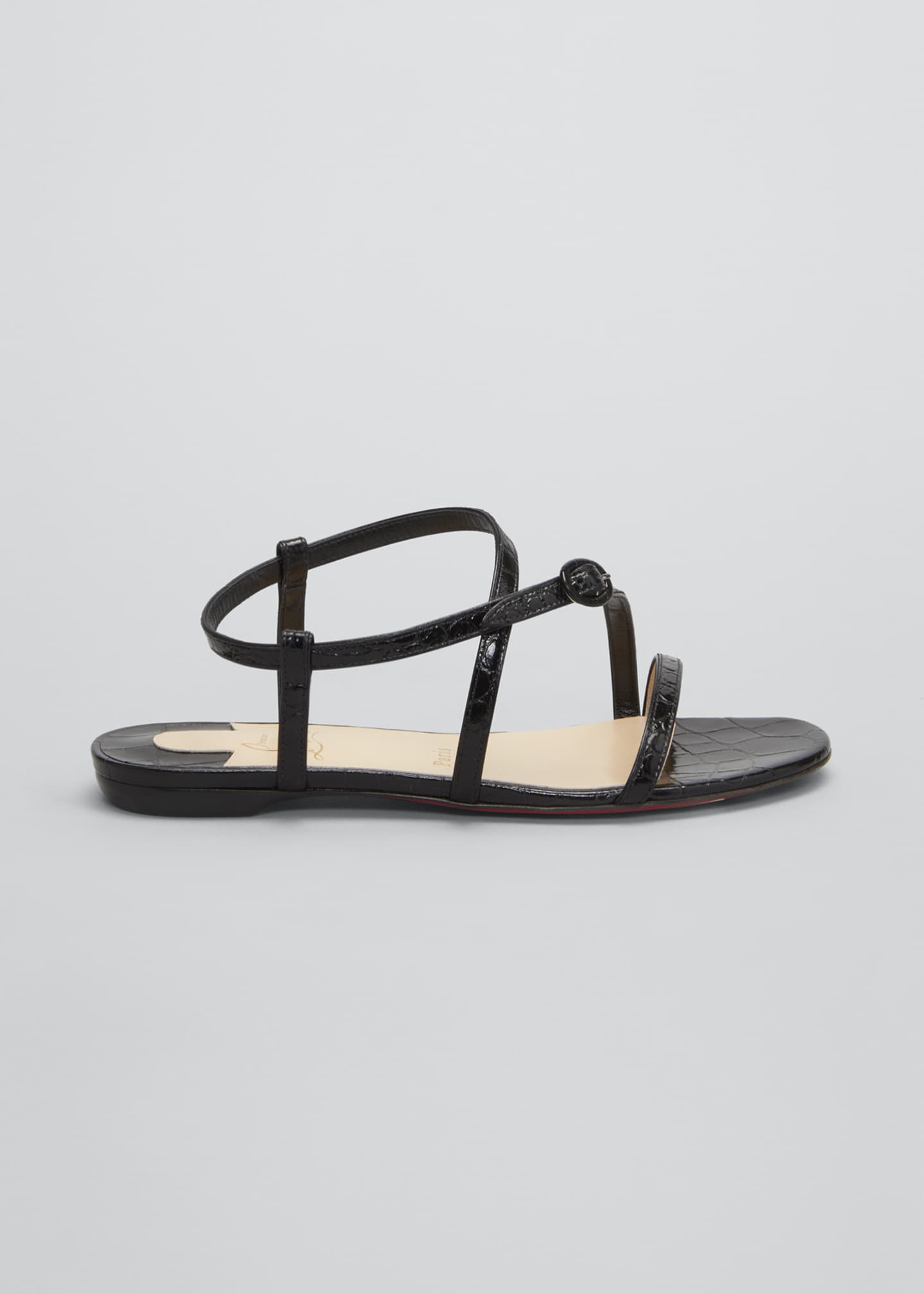 christian louboutin flat sandals
