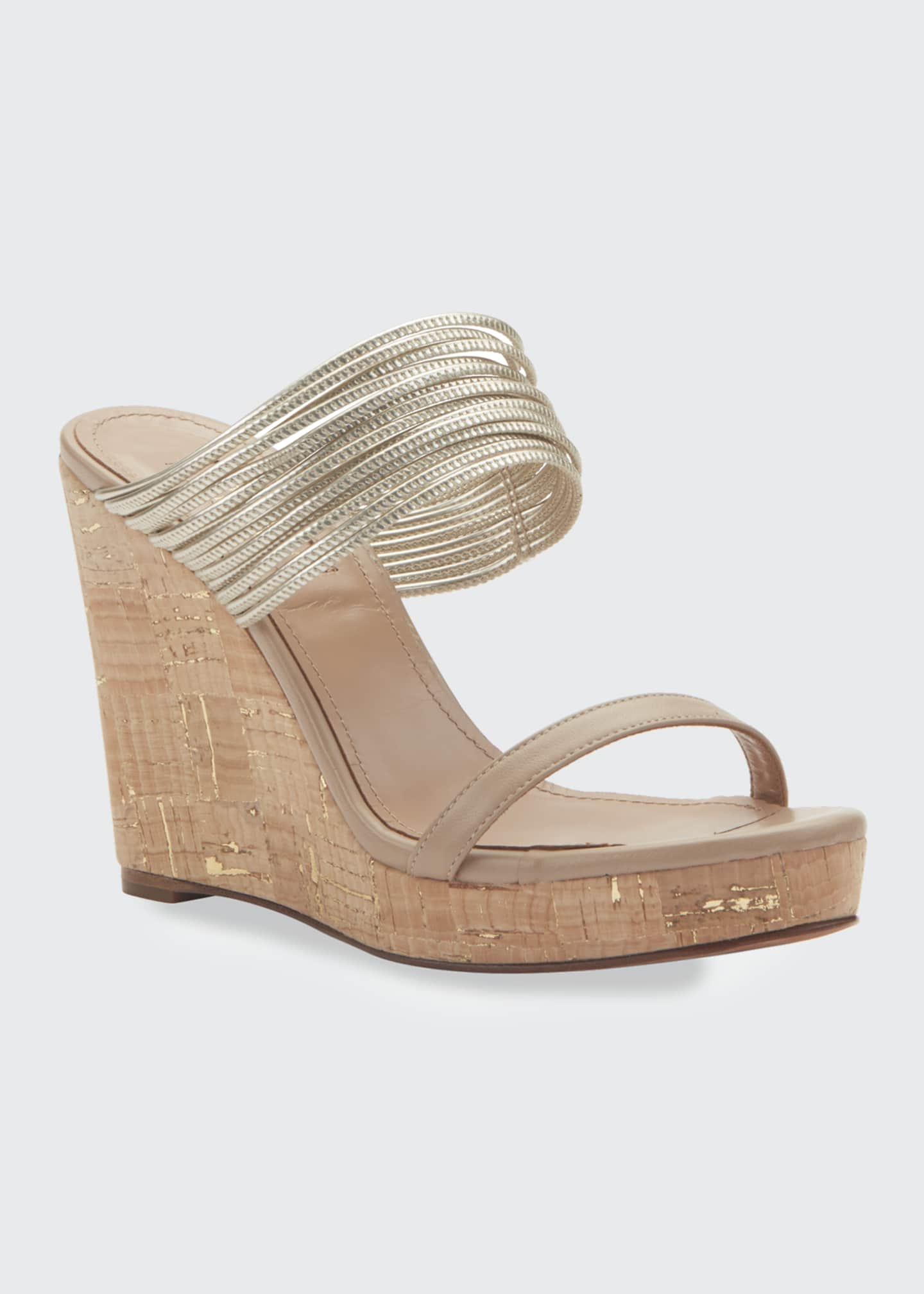 Aquazzura Rendez Vous Wedge Sandals - Bergdorf Goodman