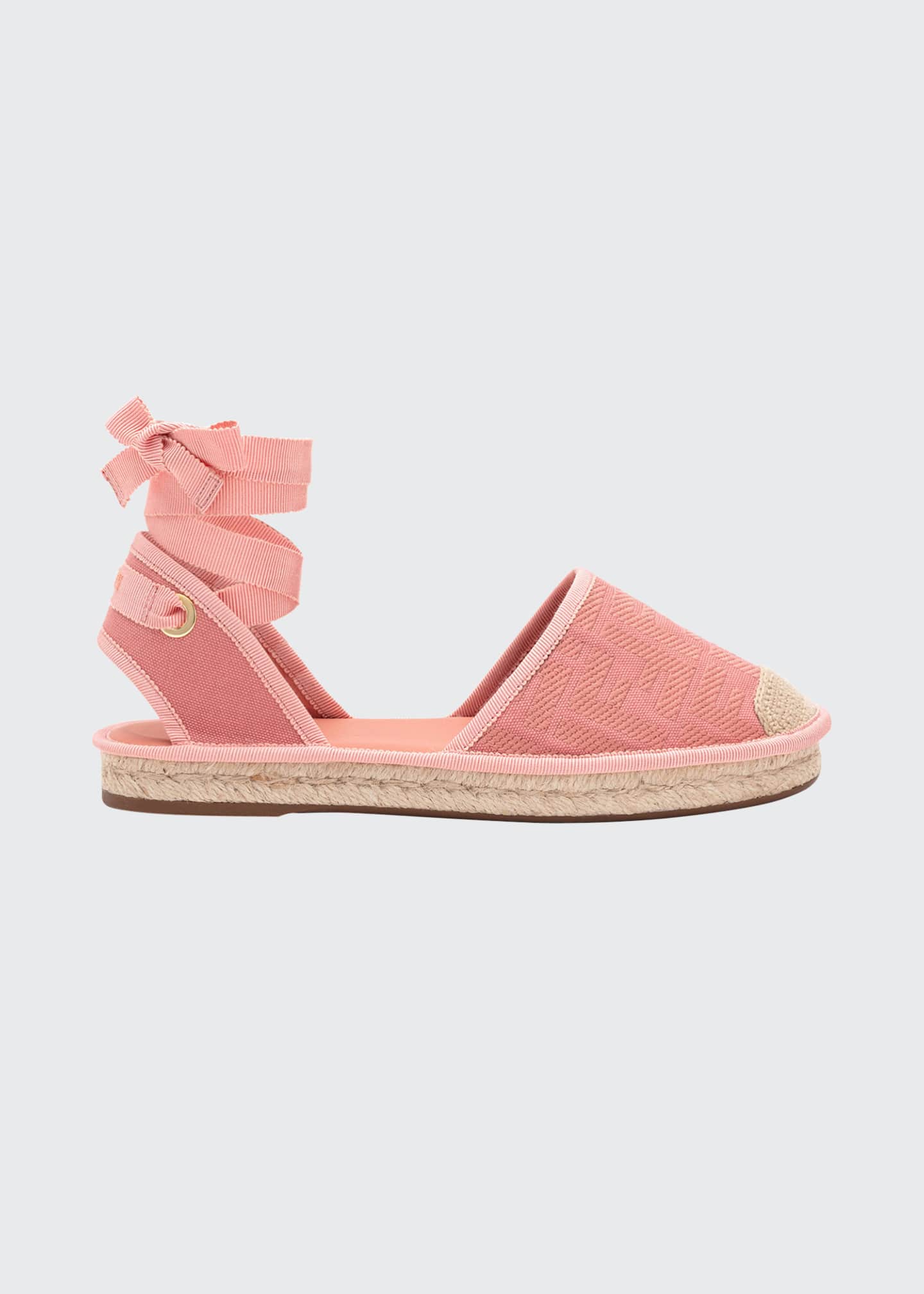 flat tie espadrilles