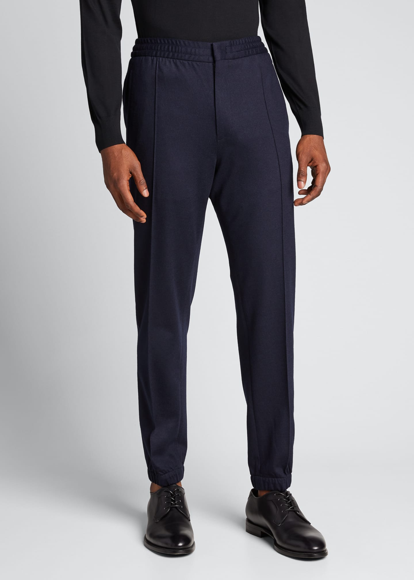men's wool jogger pants