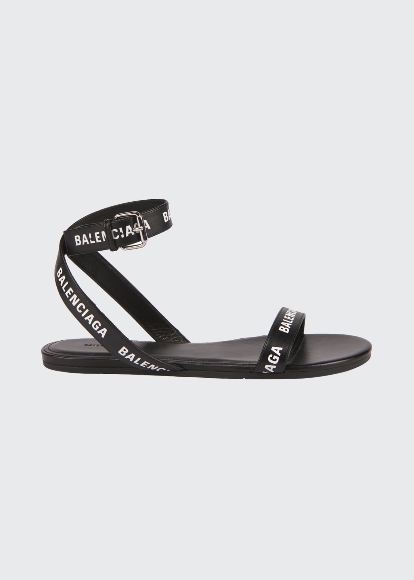 balenciaga flat sandals