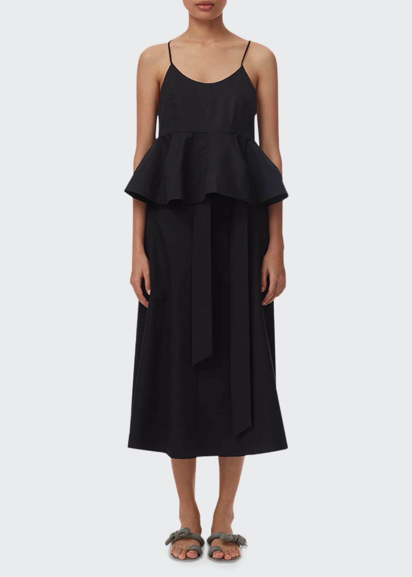 tibi peplum top