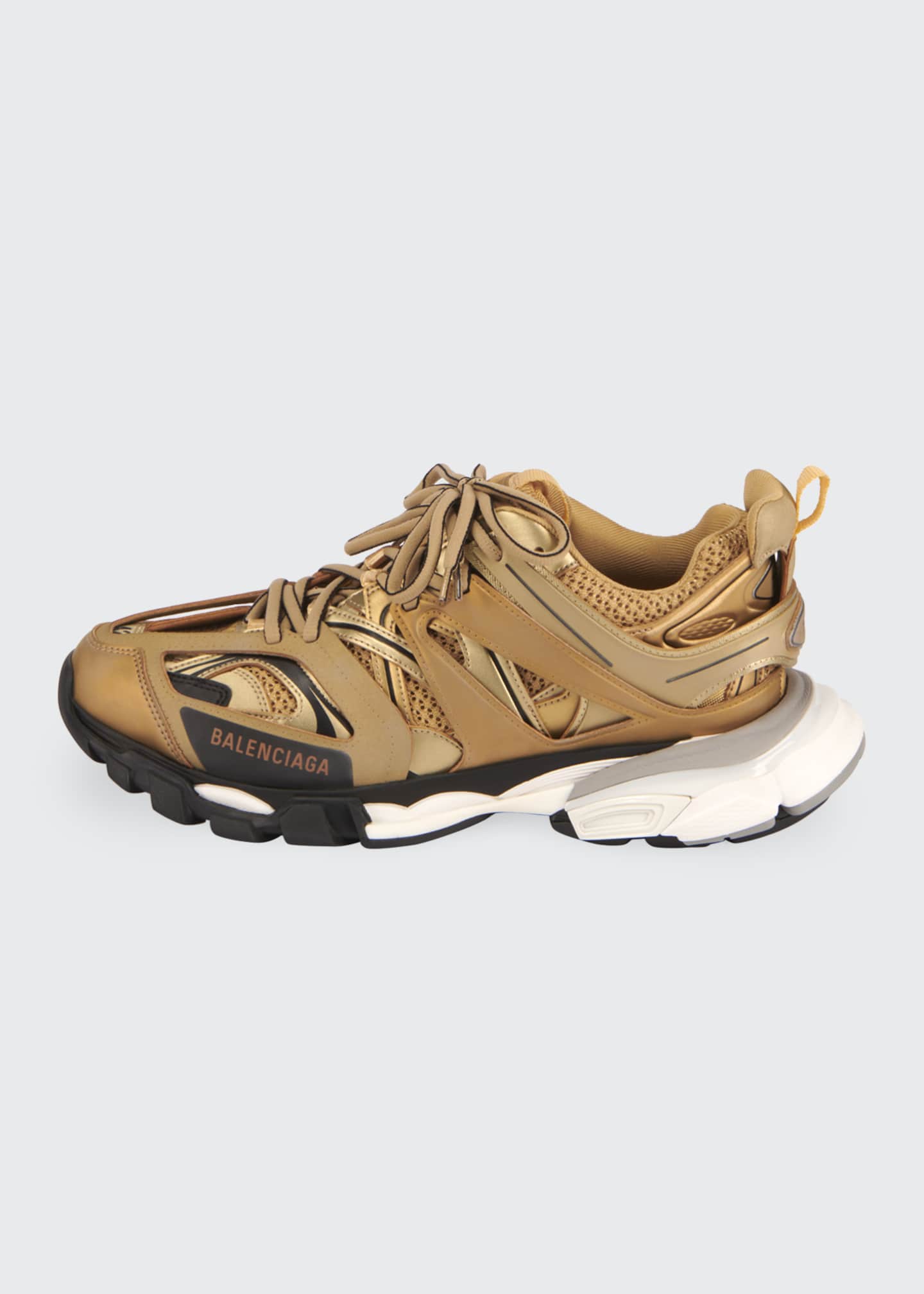 gold balenciaga track 2