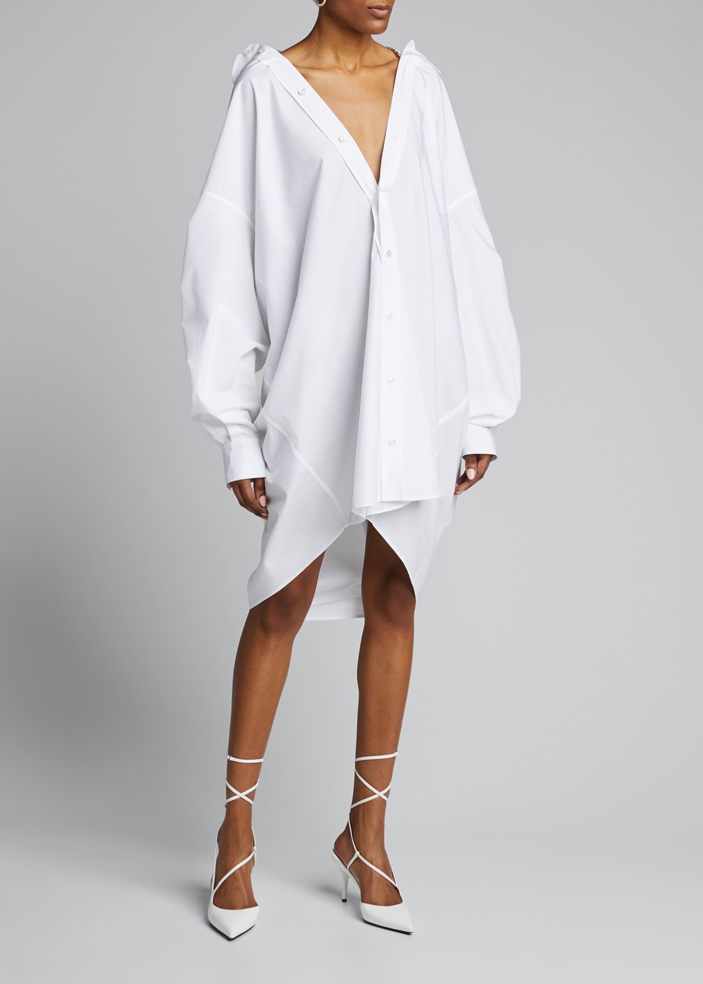 oversized shirt dress