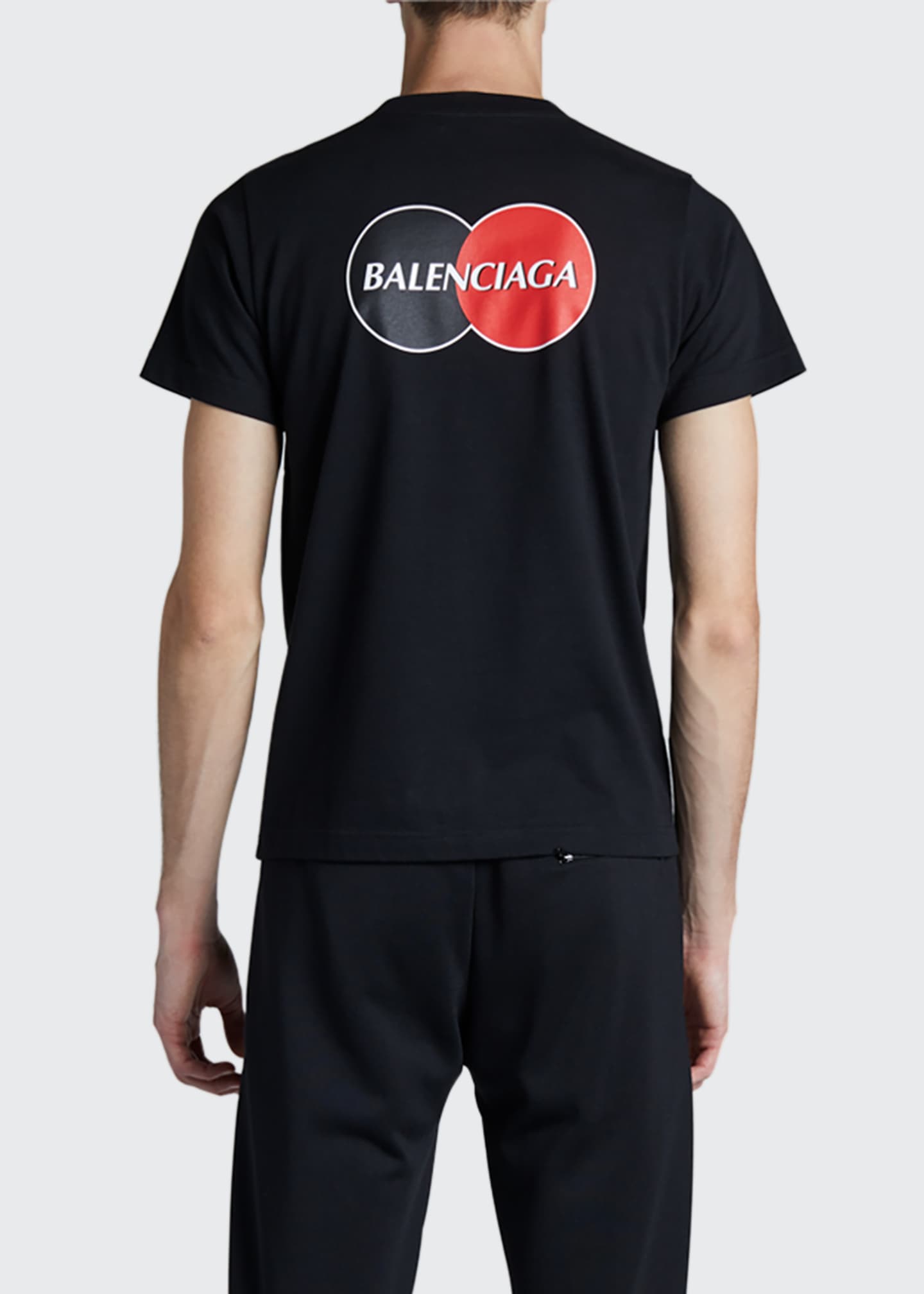 Balenciaga Men's CC Logo T-Shirt - Bergdorf Goodman