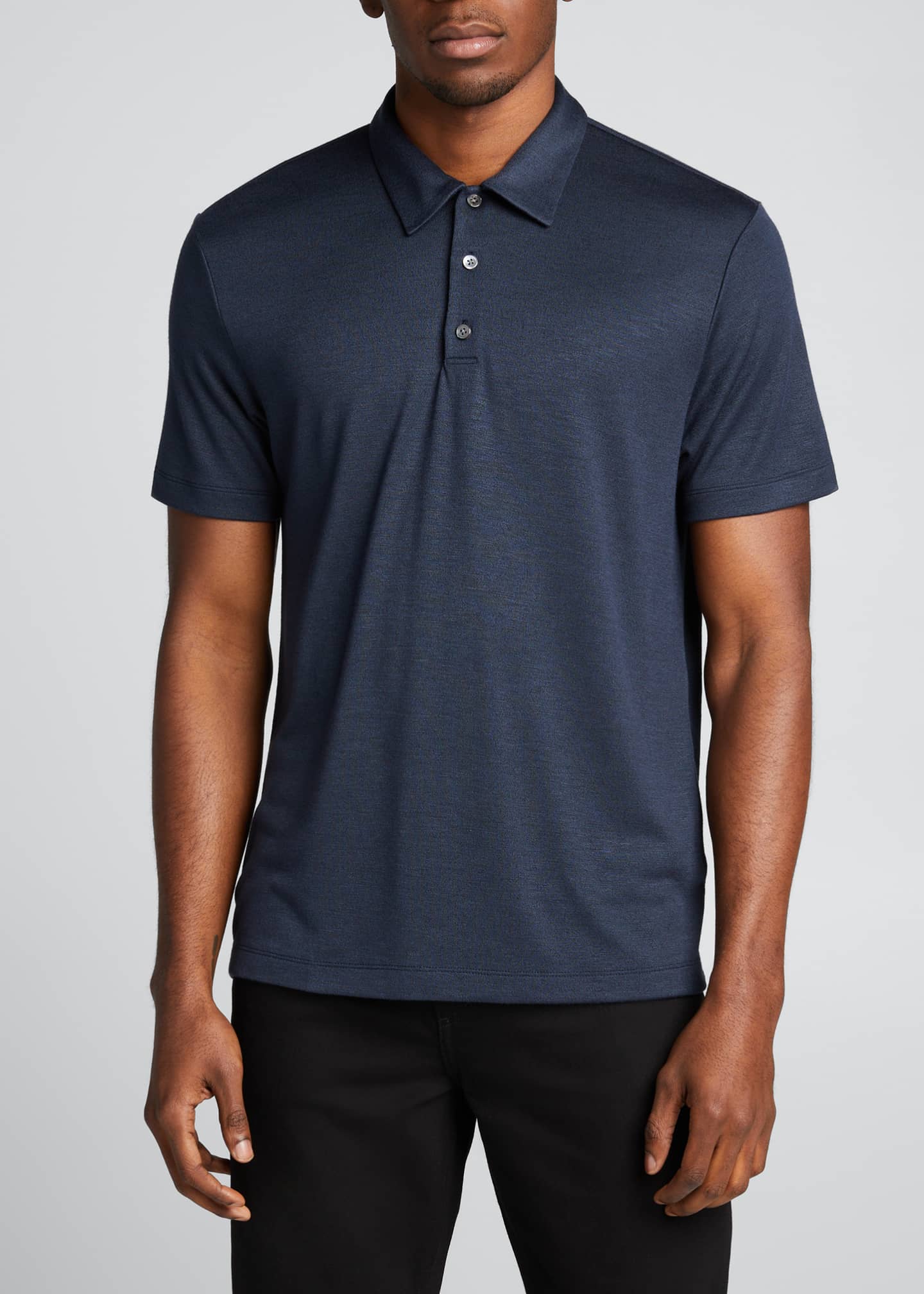Theory Men's Modal Jersey Polo Shirt Bergdorf Goodman