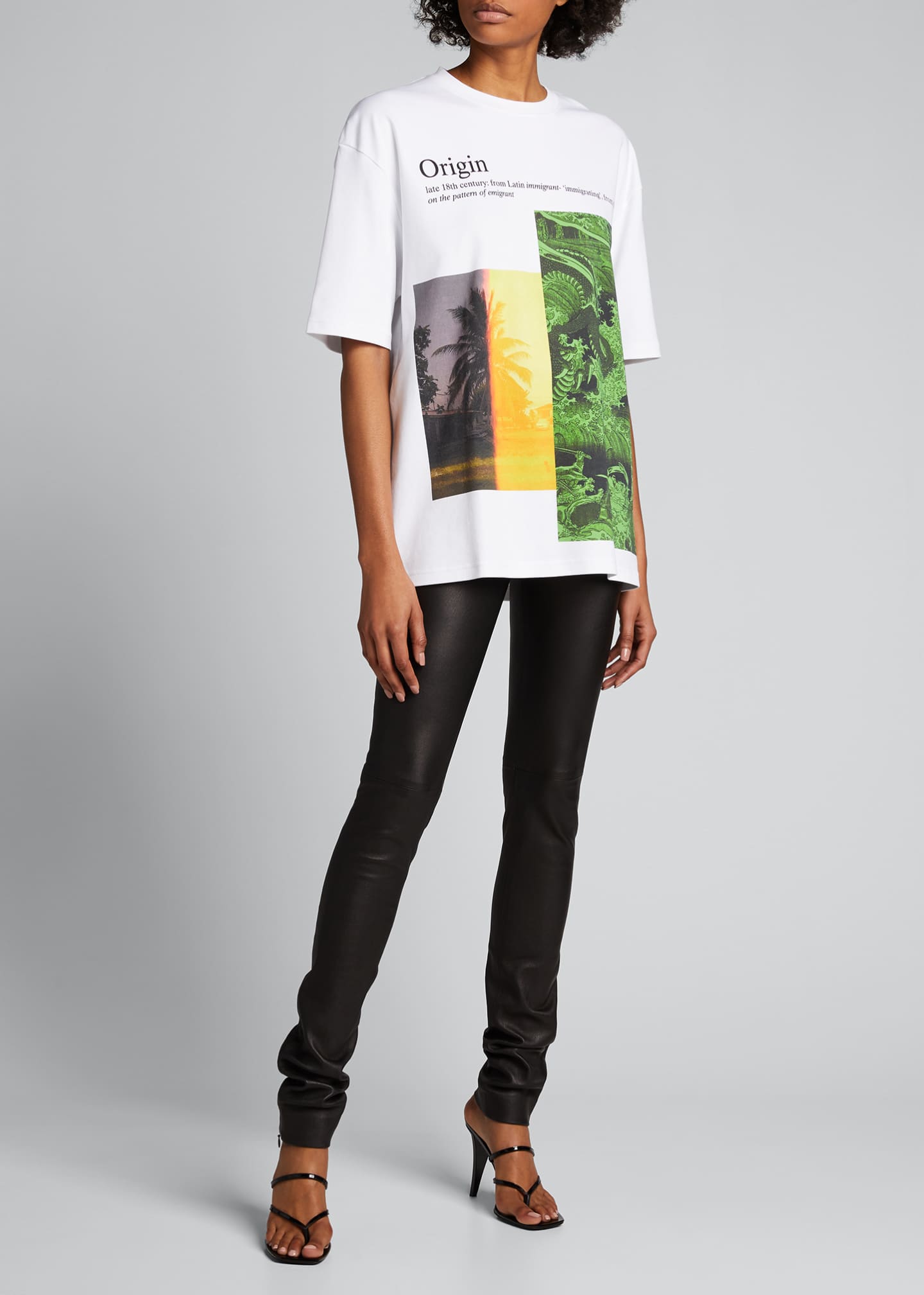 oversized graphic tee