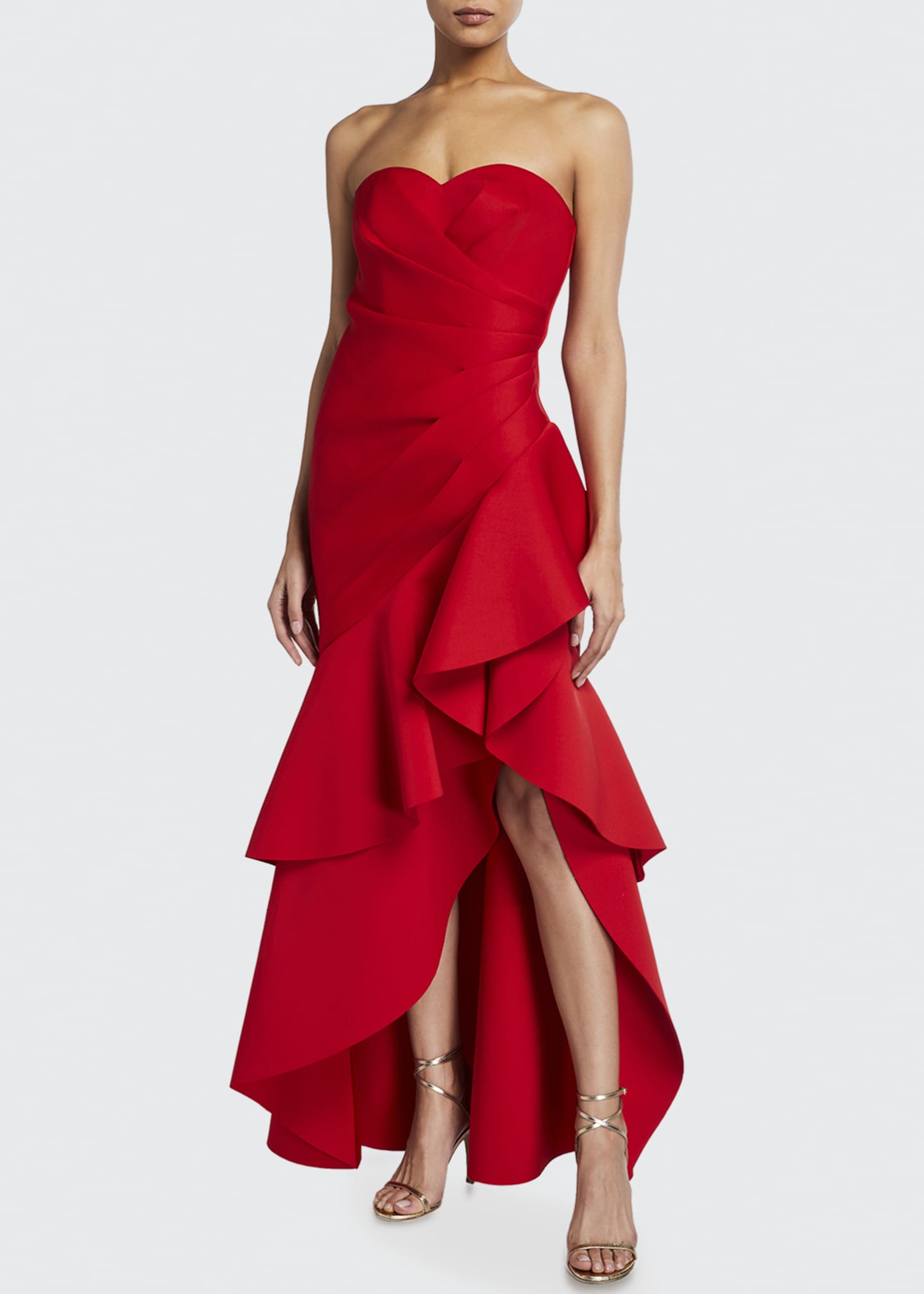 side ruffle jumpsuit