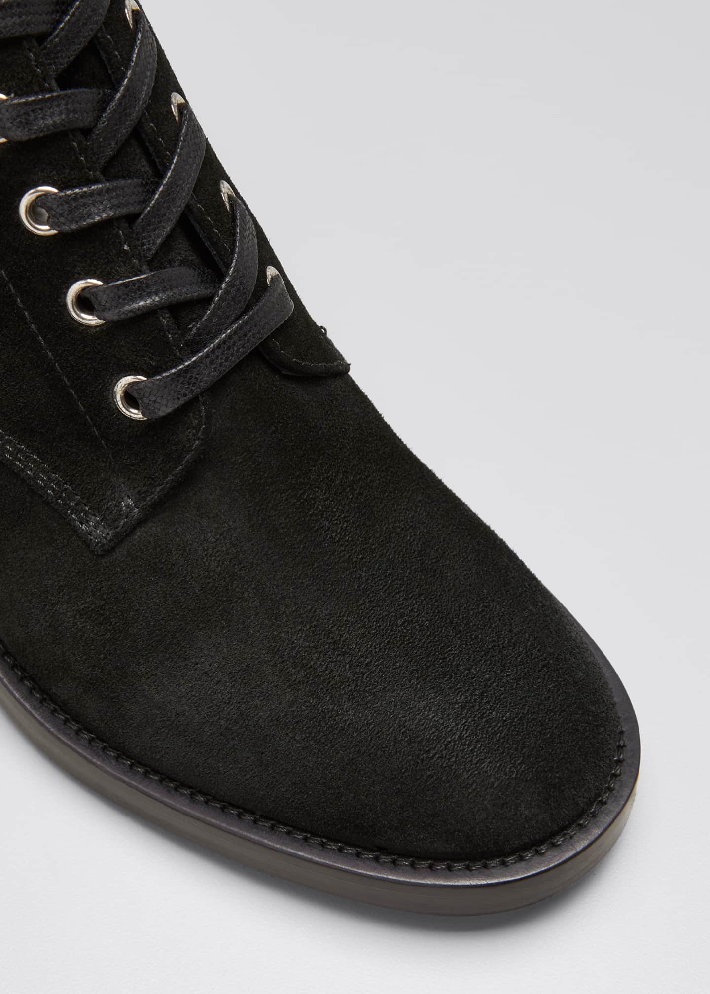 gianvito rossi suede zip combat booties