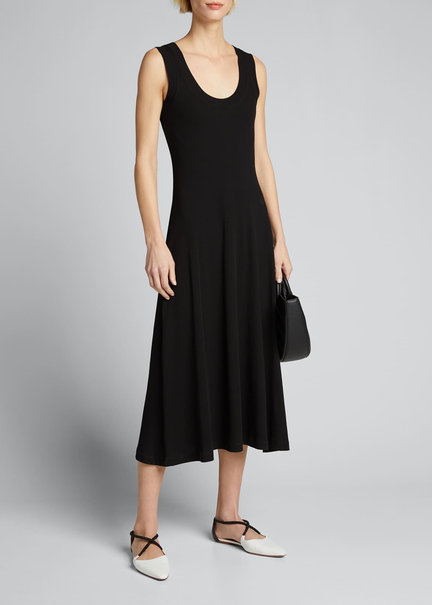 cotton jersey tank dress