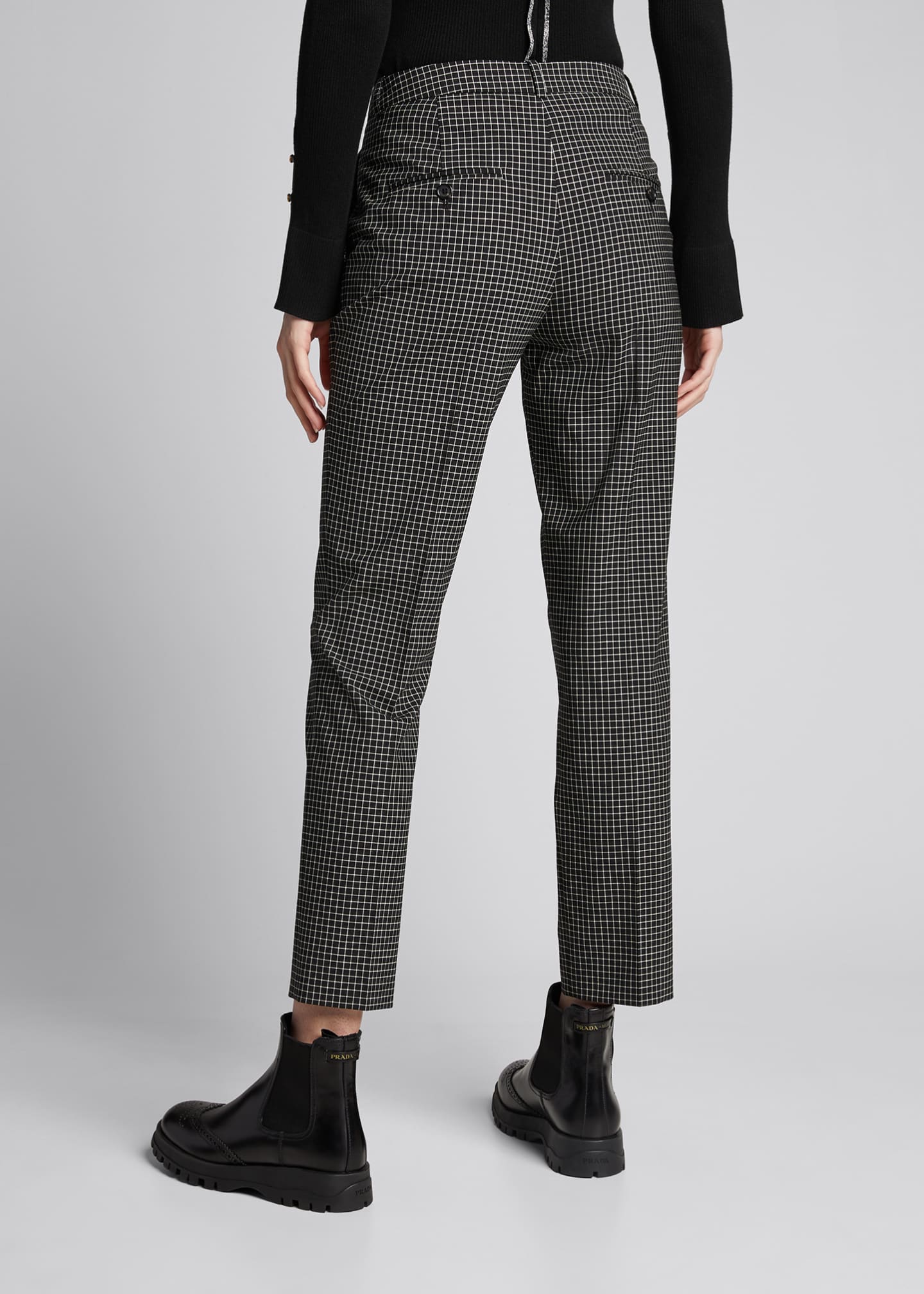 michael kors plaid pants