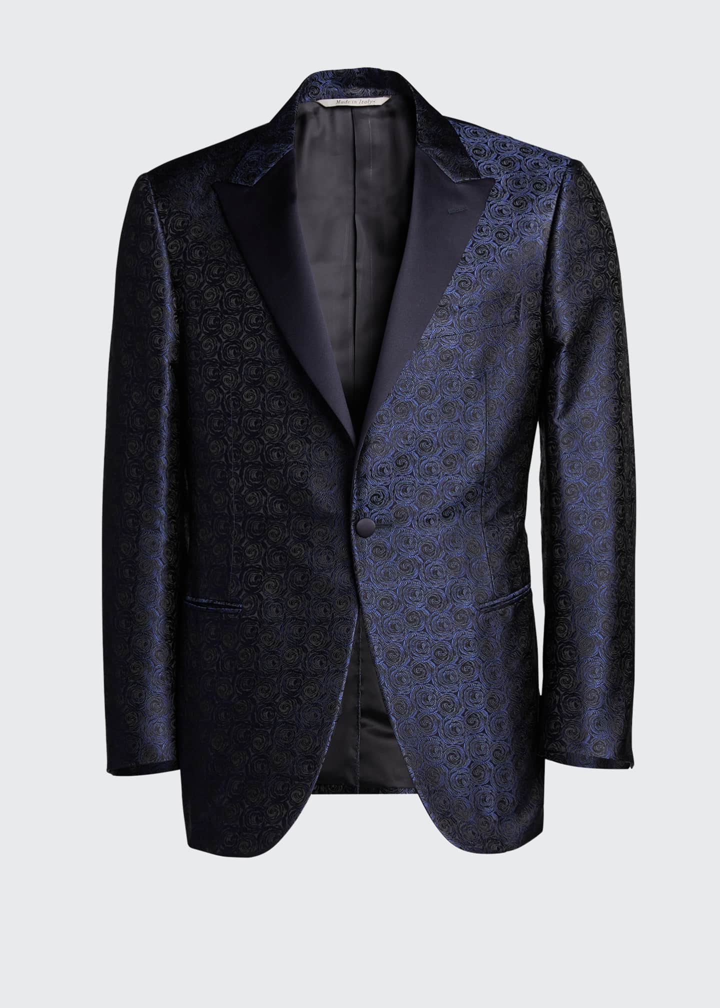 Canali Men's Floral Jacquard Dinner Jacket Bergdorf Goodman