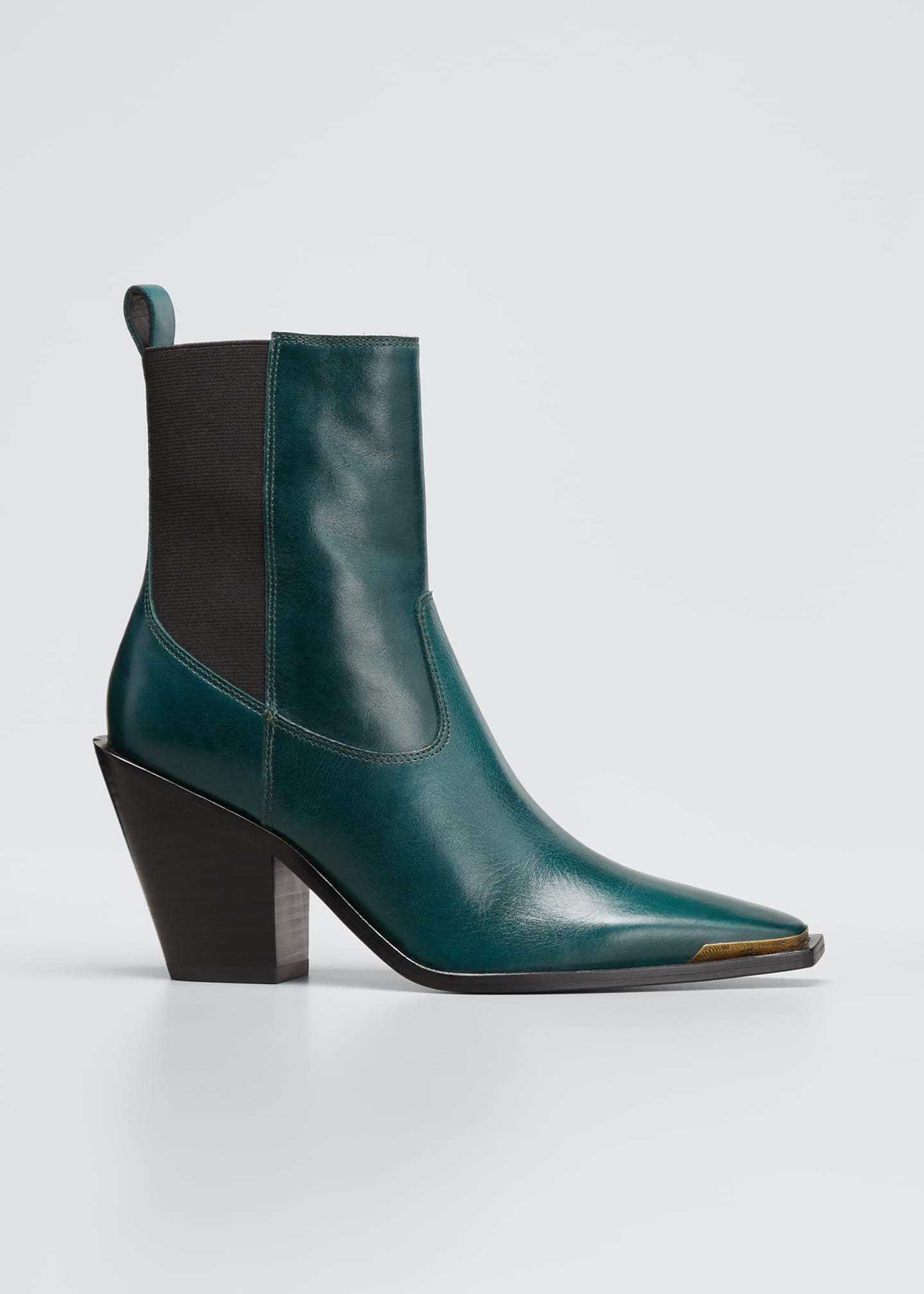 square toe western booties