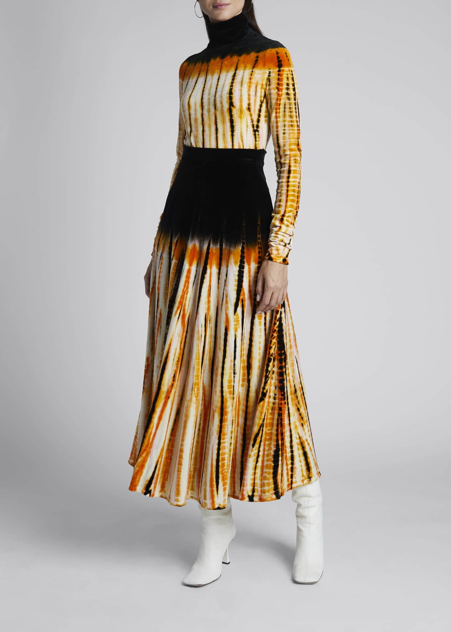 jersey tie skirt