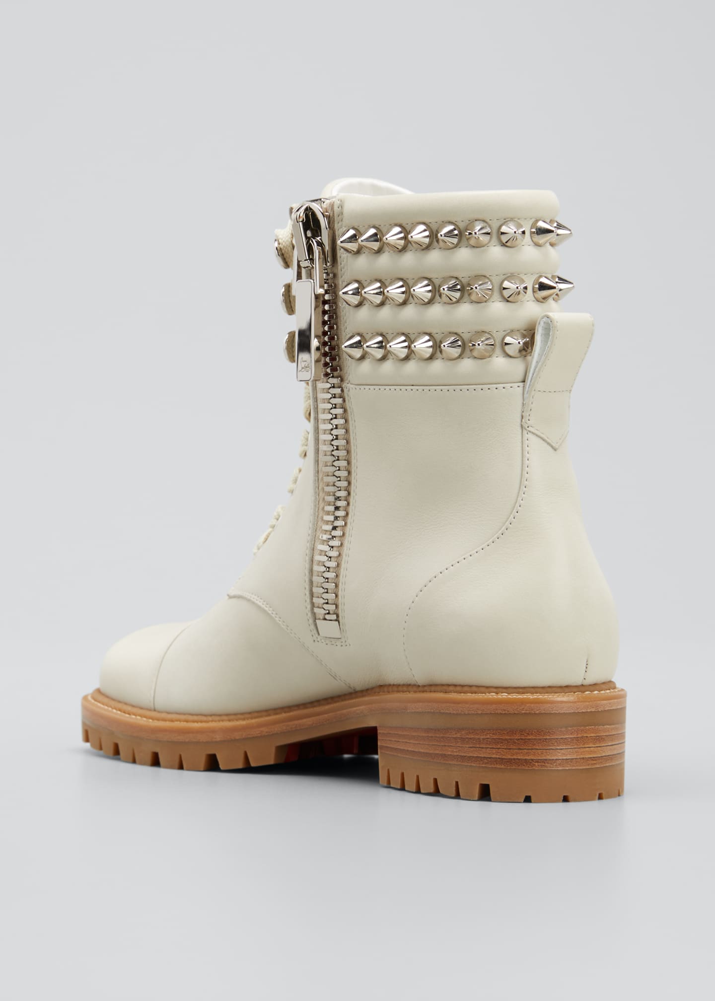 christian louboutin combat boots sale