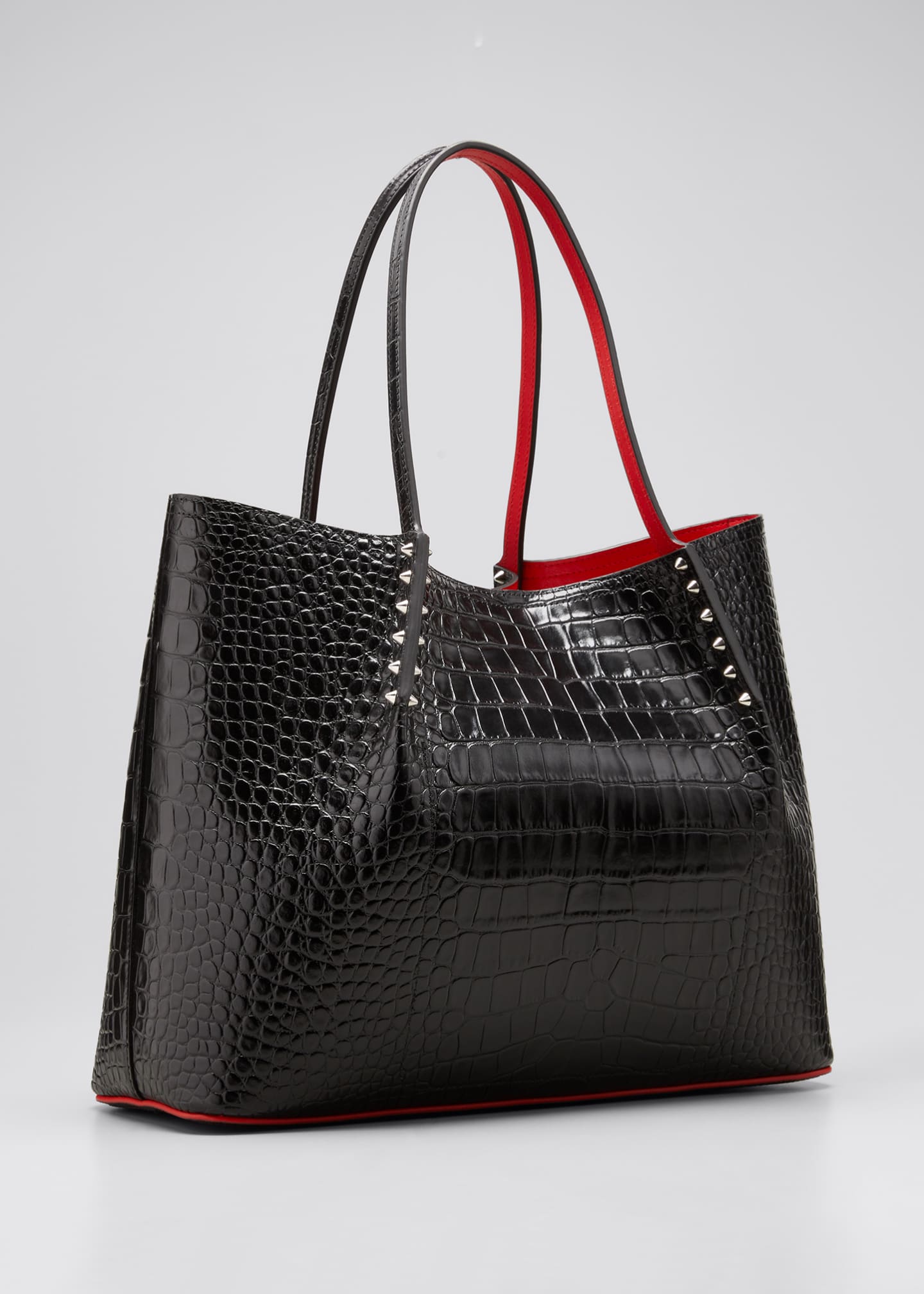 Download Christian Louboutin Cabarock Large Mock-Croc Tote Bag ...