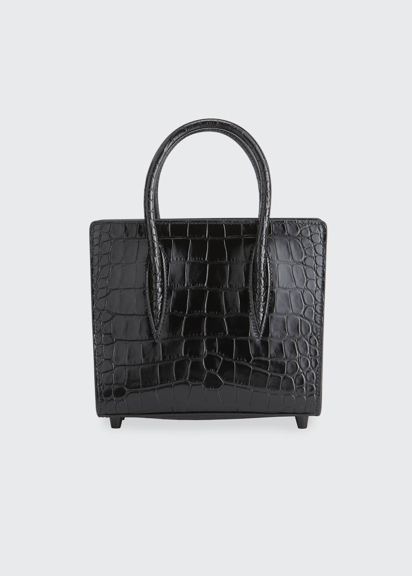 Christian Louboutin Paloma S Mini Croc-Embossed Leather Tote