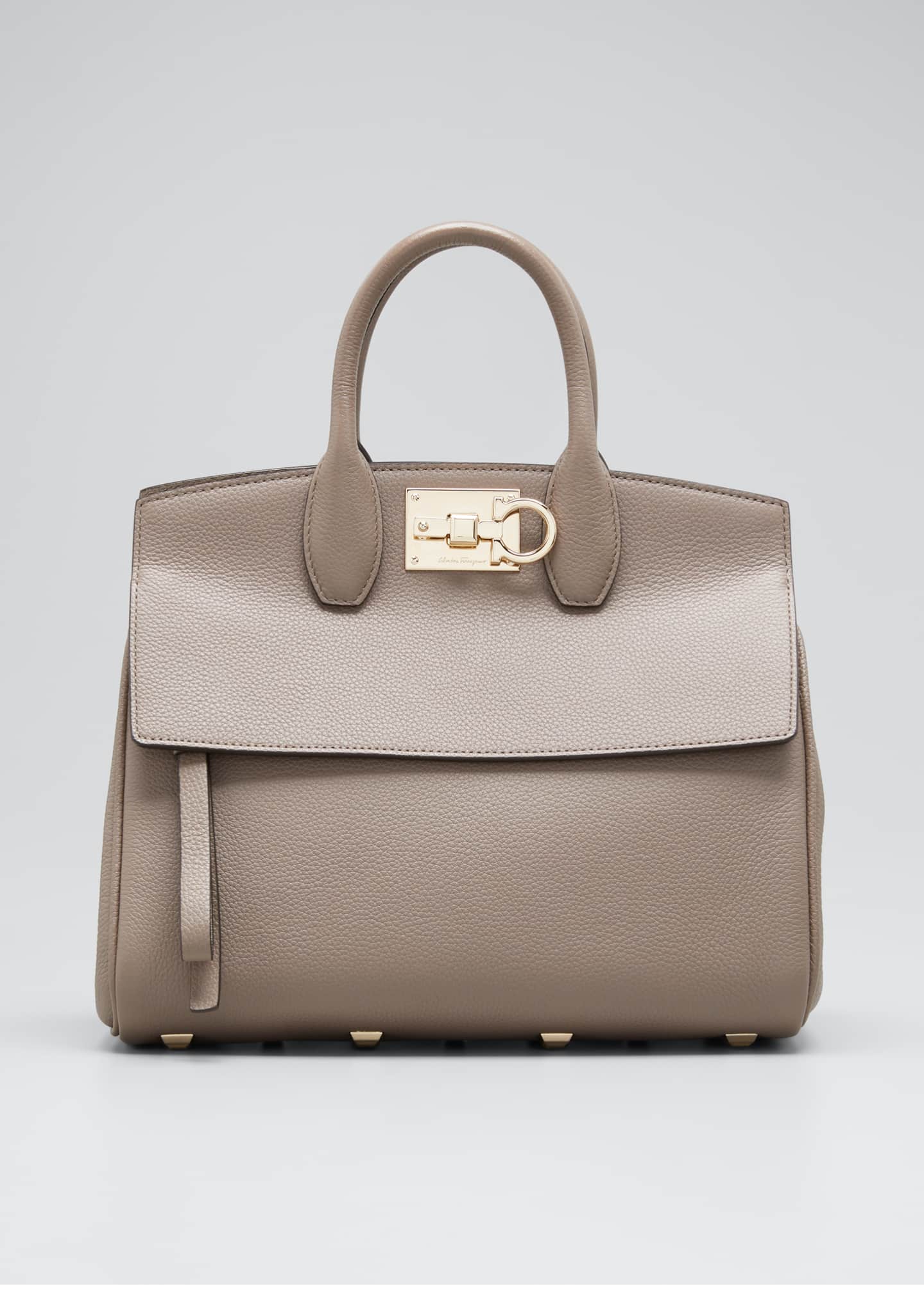 salvatore ferragamo studio top handle bag