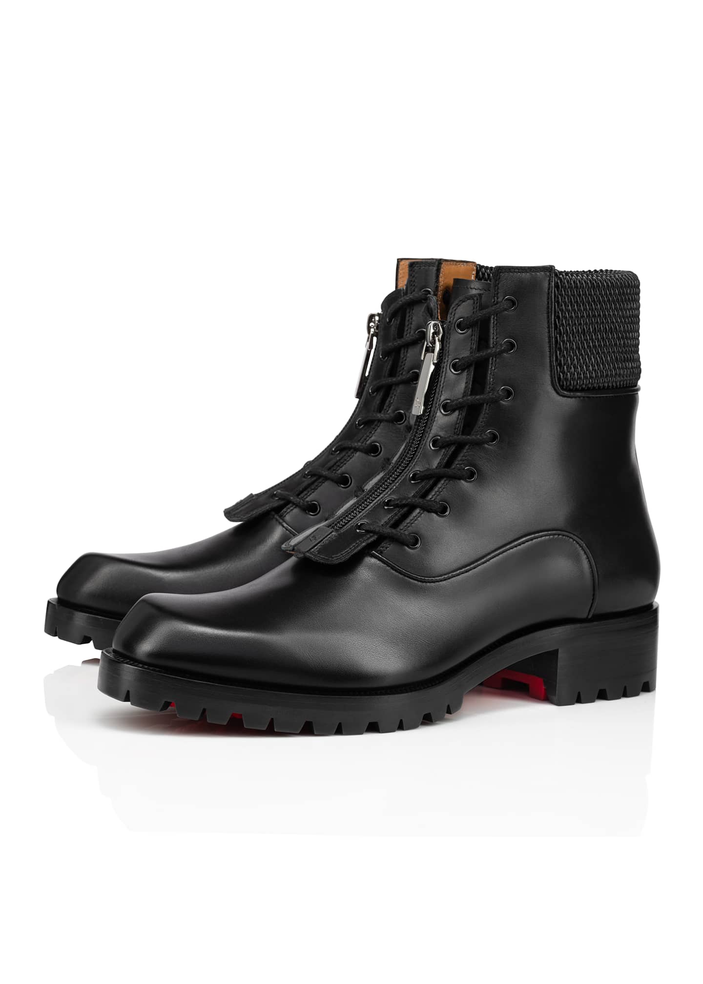 christian louboutin combat boots sale