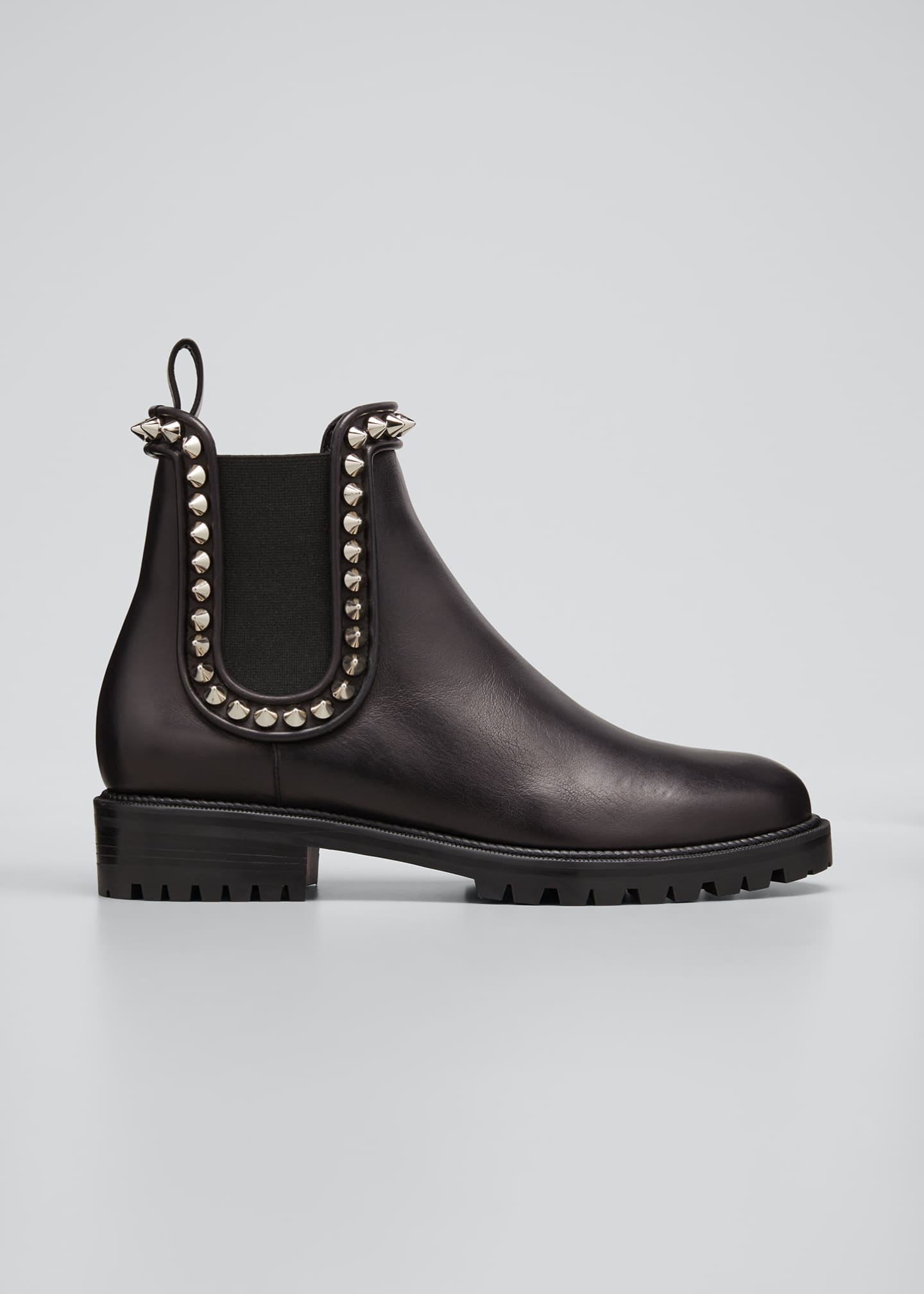spiked chelsea boots