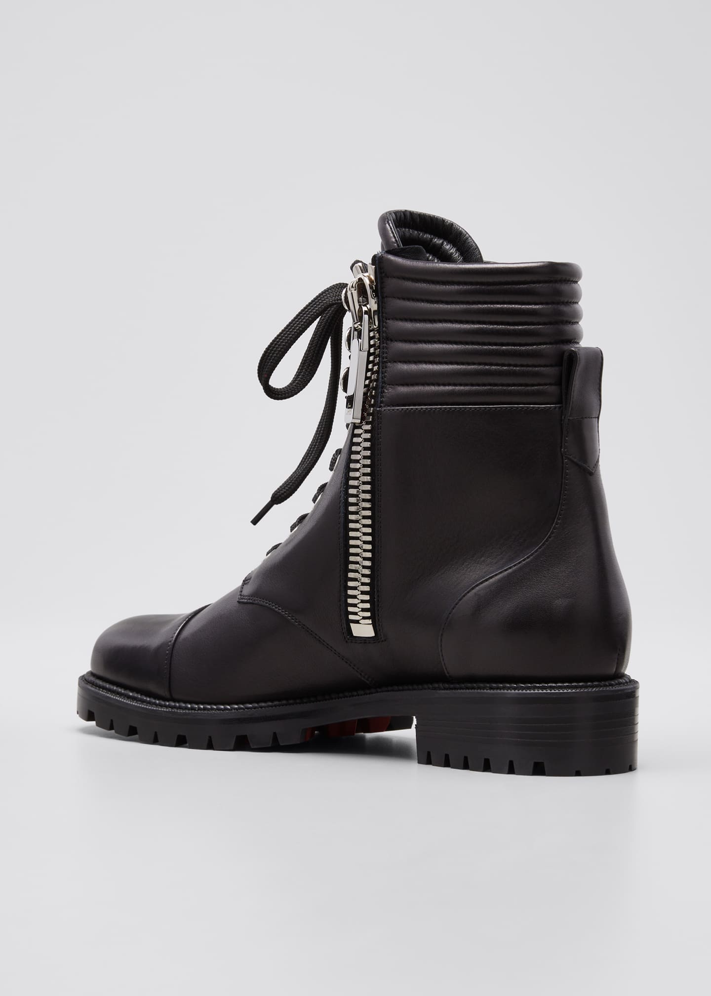christian louboutin combat boots sale