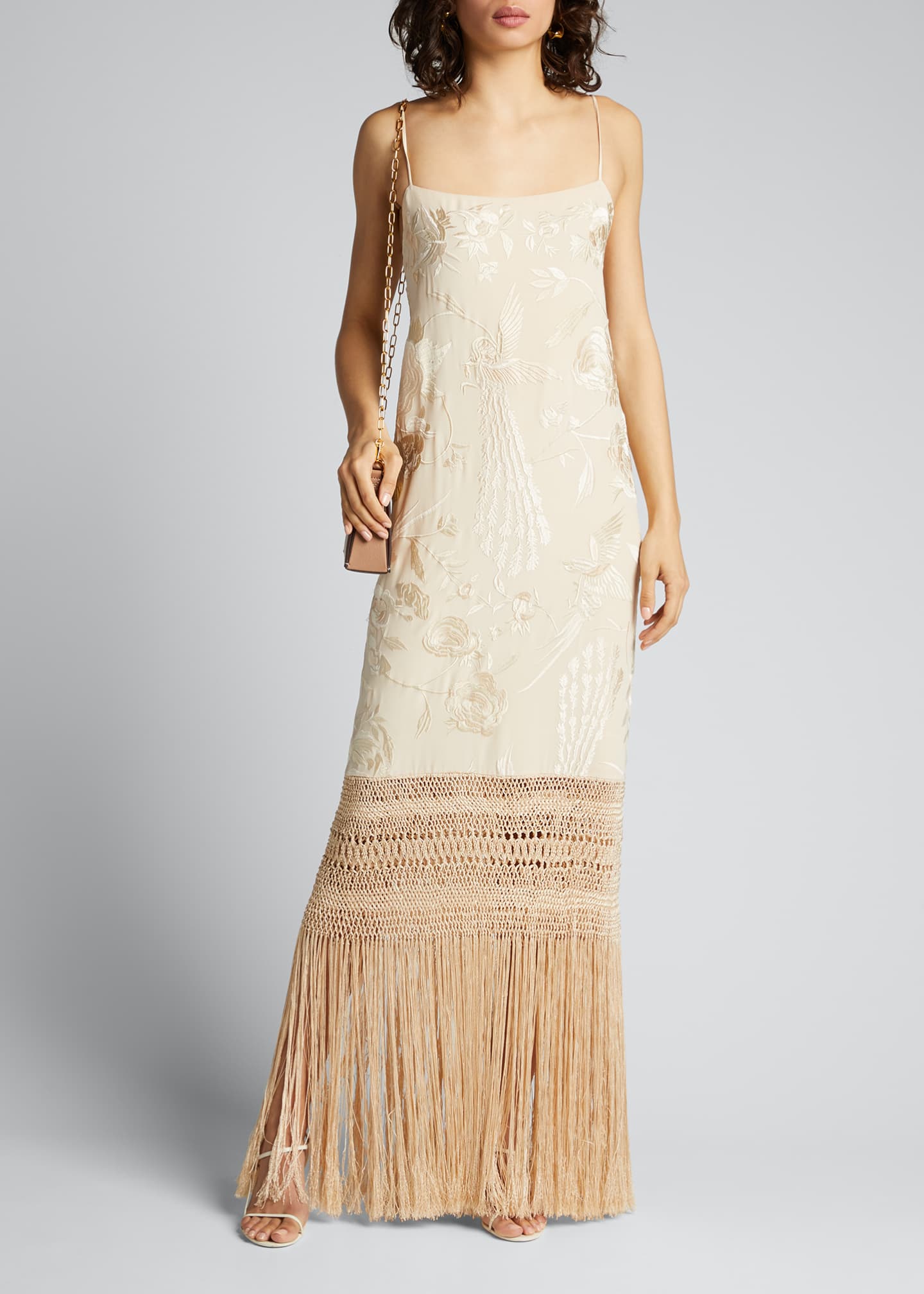 johanna ortiz fringe dress