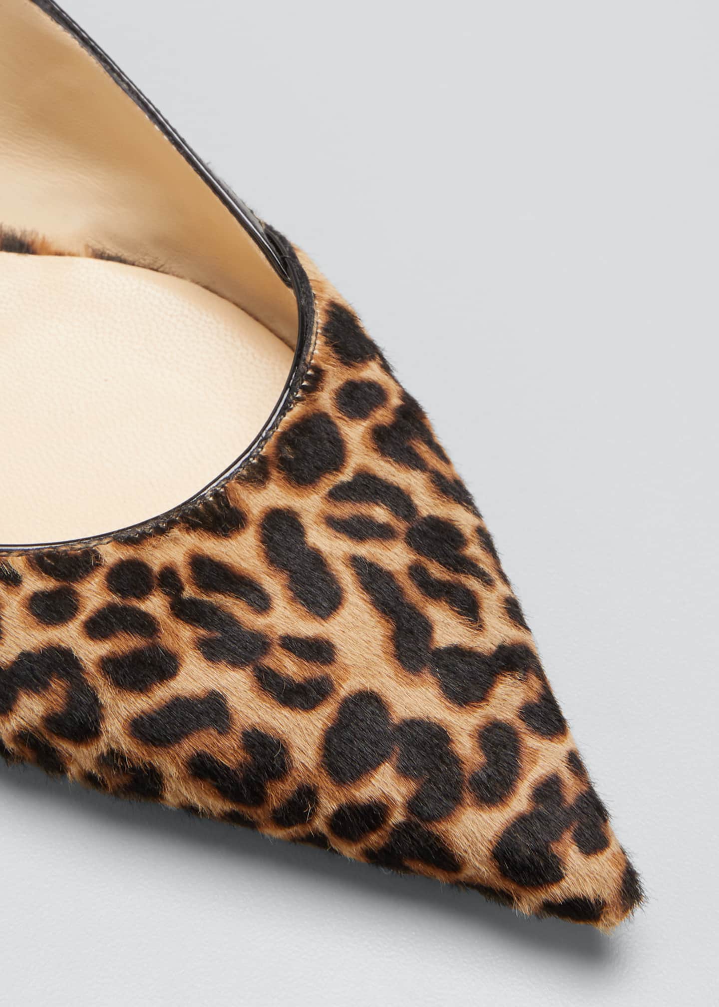 jimmy choo leopard print flats