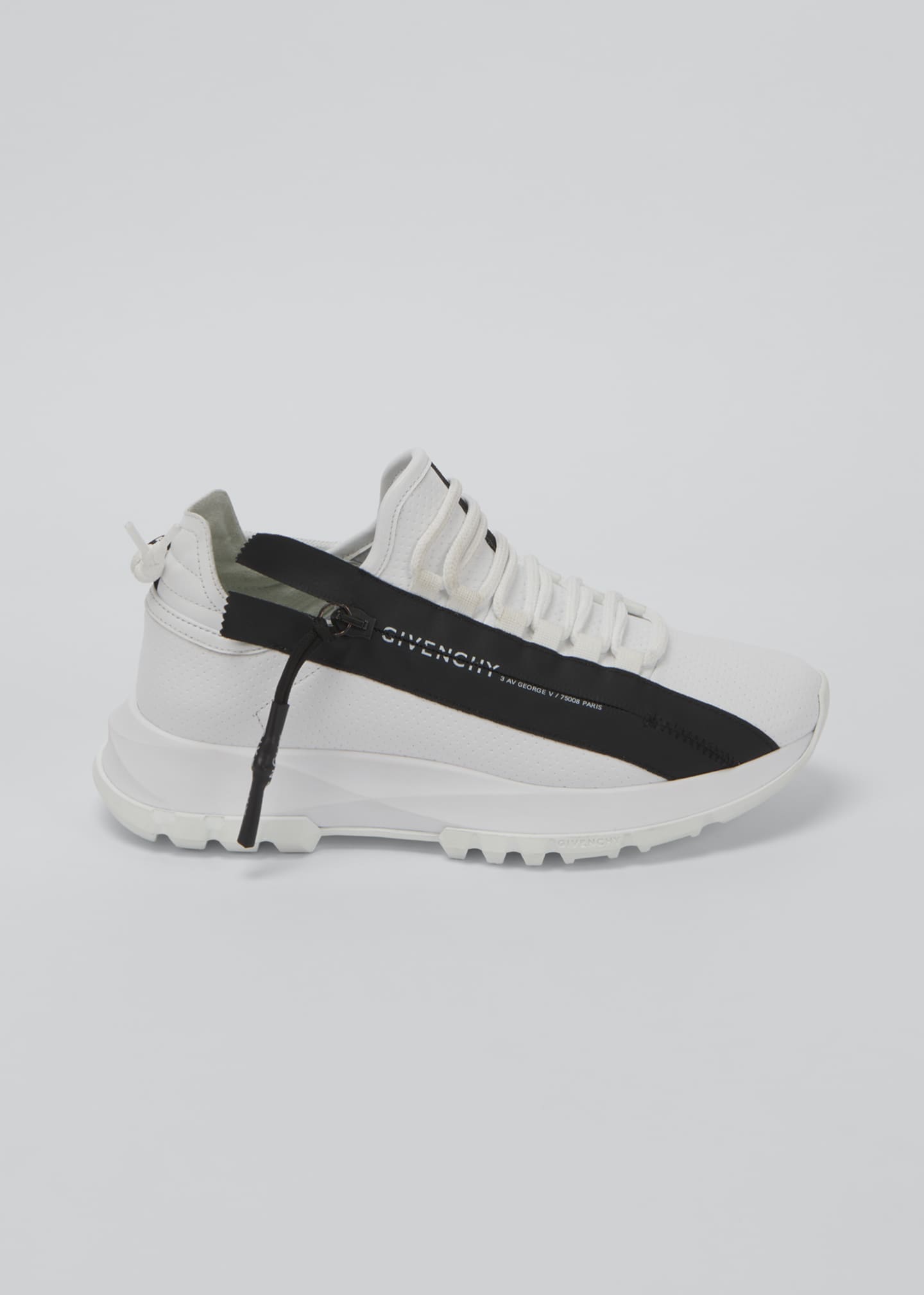 Givenchy Spectre Logo Zip Runner Sneakers - Bergdorf Goodman