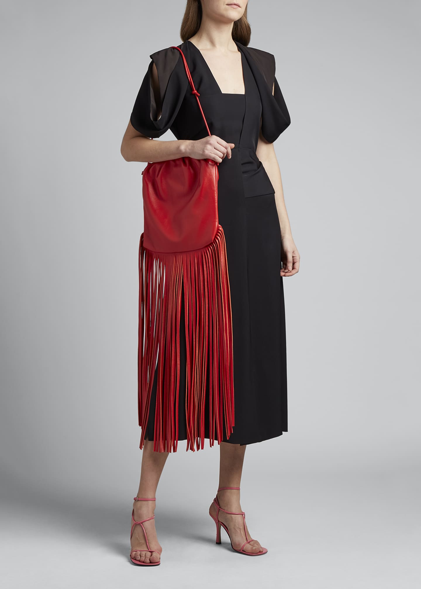 Bottega The Fringe Pouch Bag Bergdorf Goodman