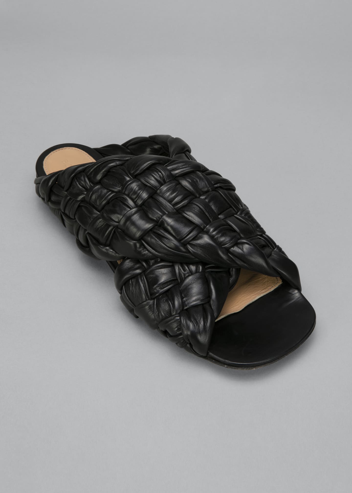 bottega veneta board flat sandals