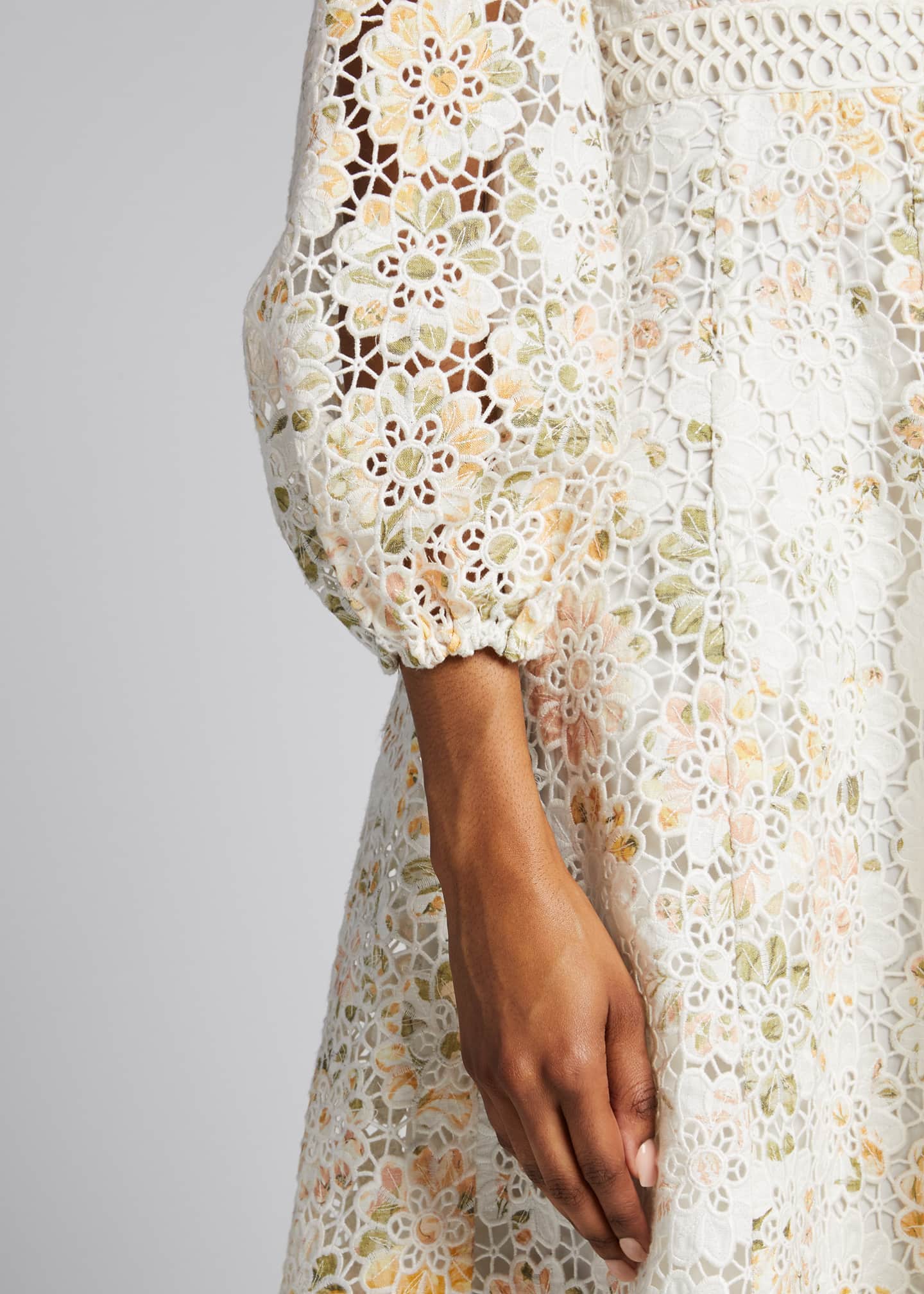 Zimmermann Amelie Embroidered Long Dress Bergdorf Goodman