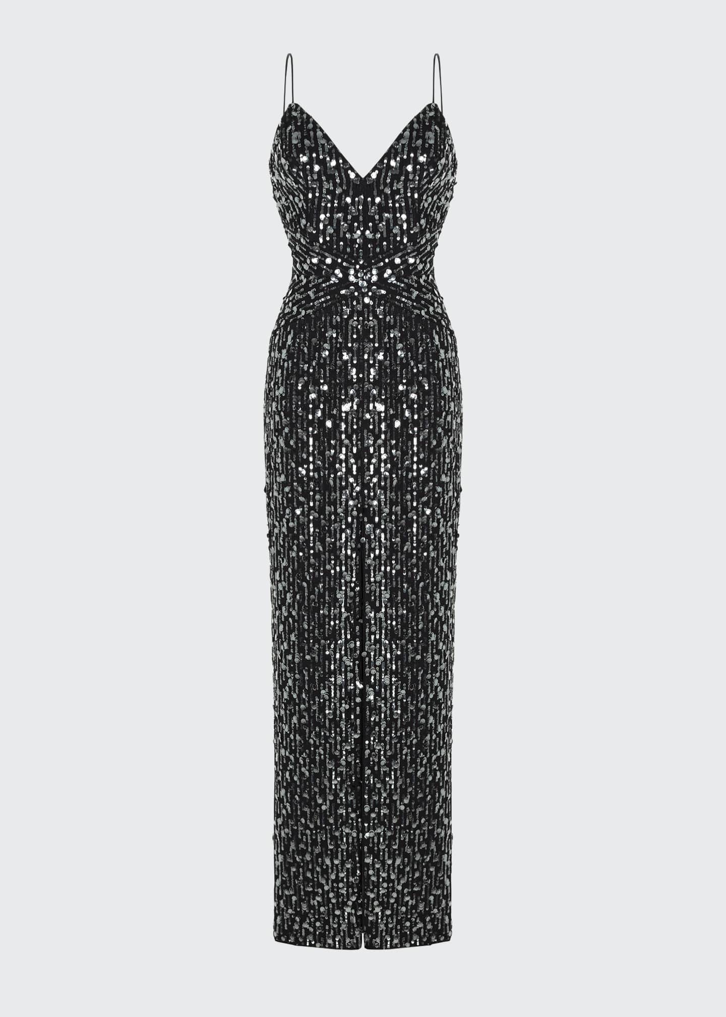 rasario sequin gown