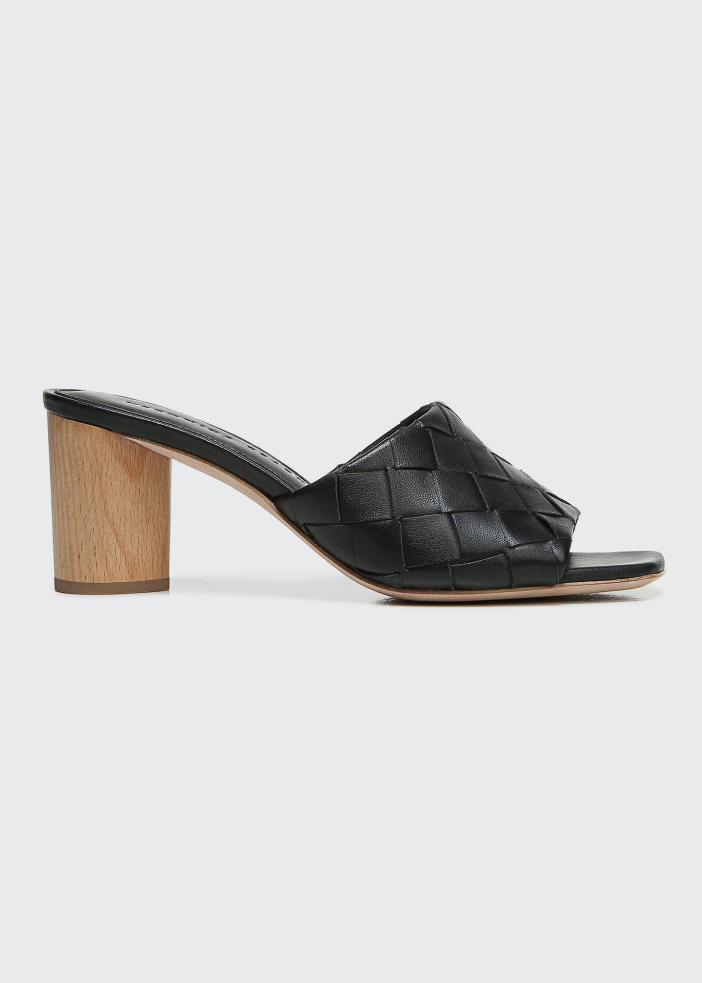 veronica beard senta woven leather slides