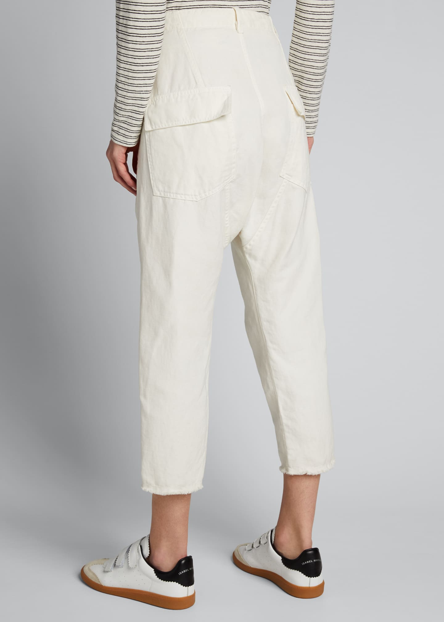 Nili Lotan Luna Cropped Pants Bergdorf Goodman