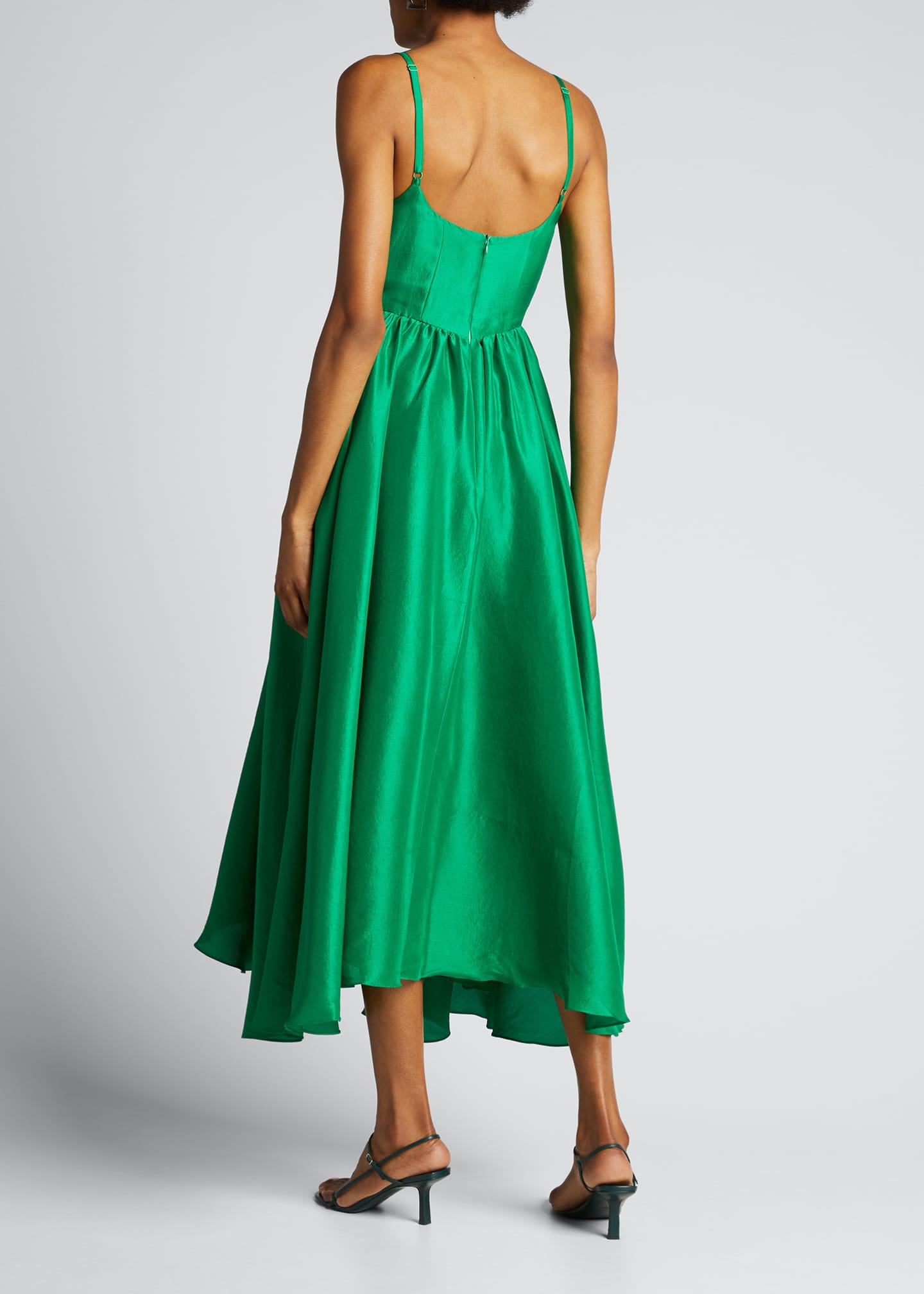 Azeeza Rachel Silk Asymmetric Dress Bergdorf Goodman 