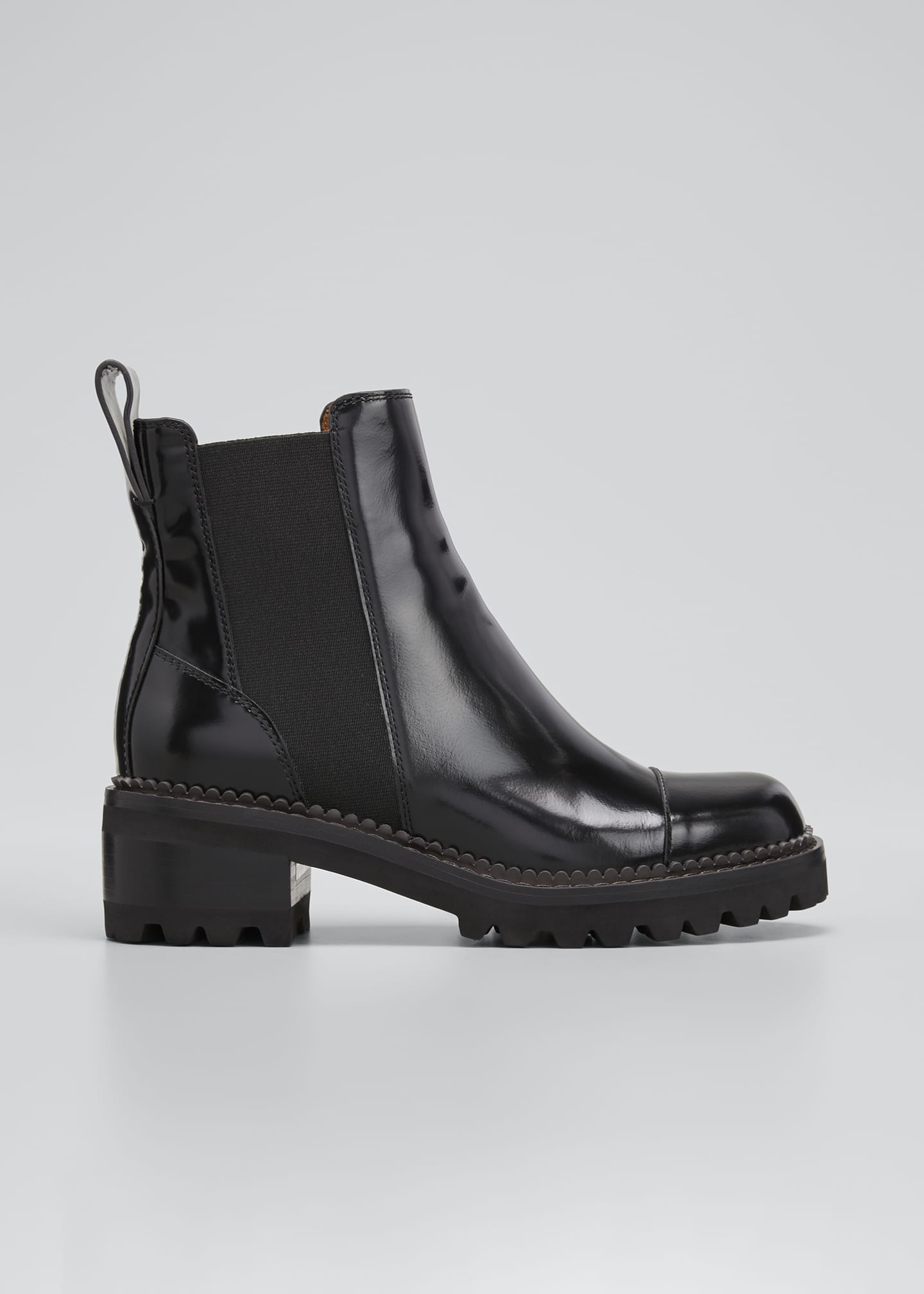 see by chloe chels mall lug sole boots
