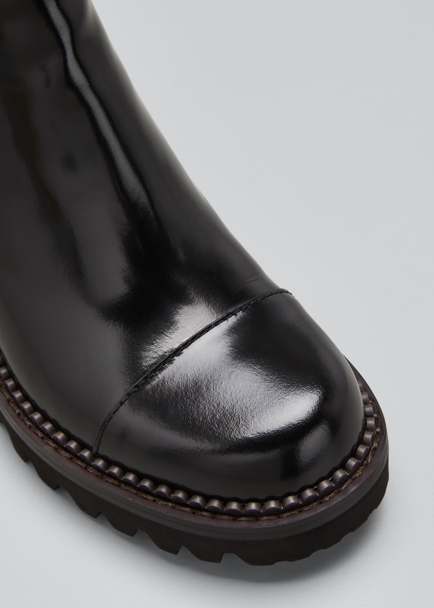 lug sole chelsea boots