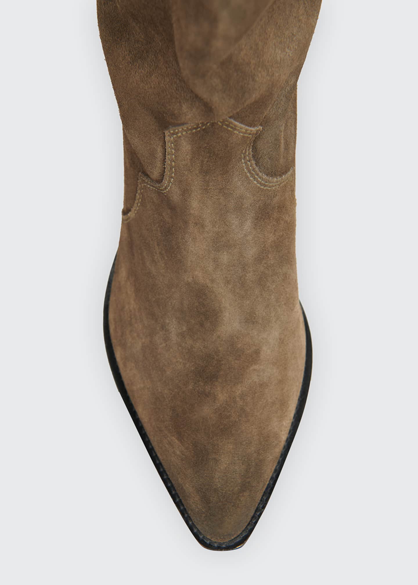 isabel marant denvee suede tall boots