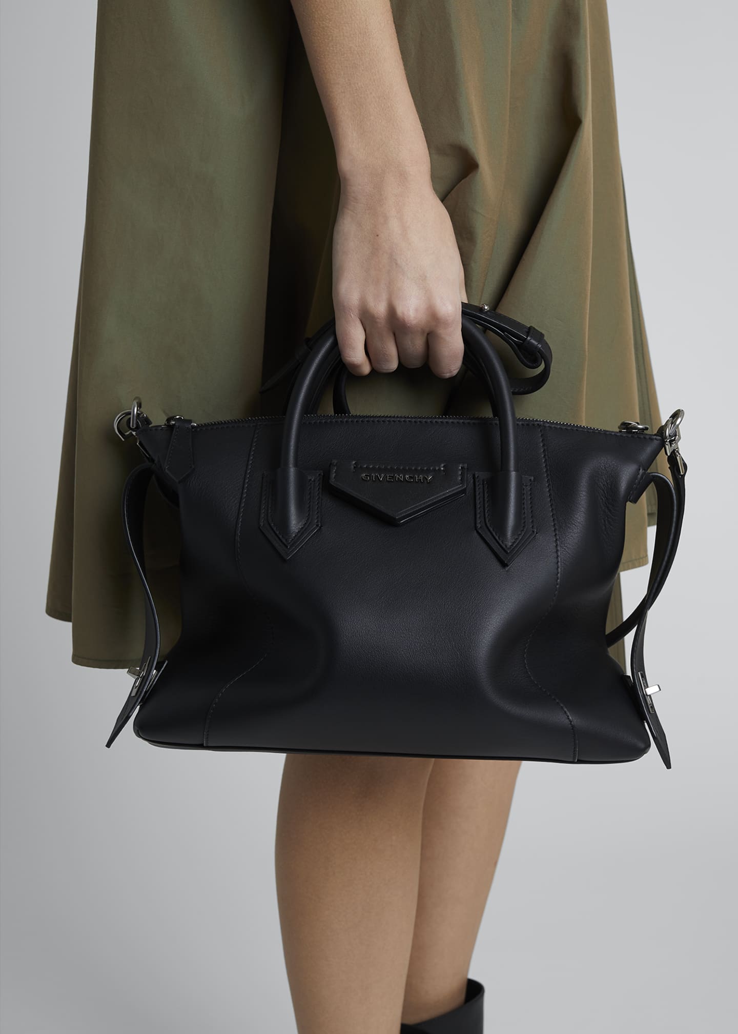 givenchy small antigona leather satchel