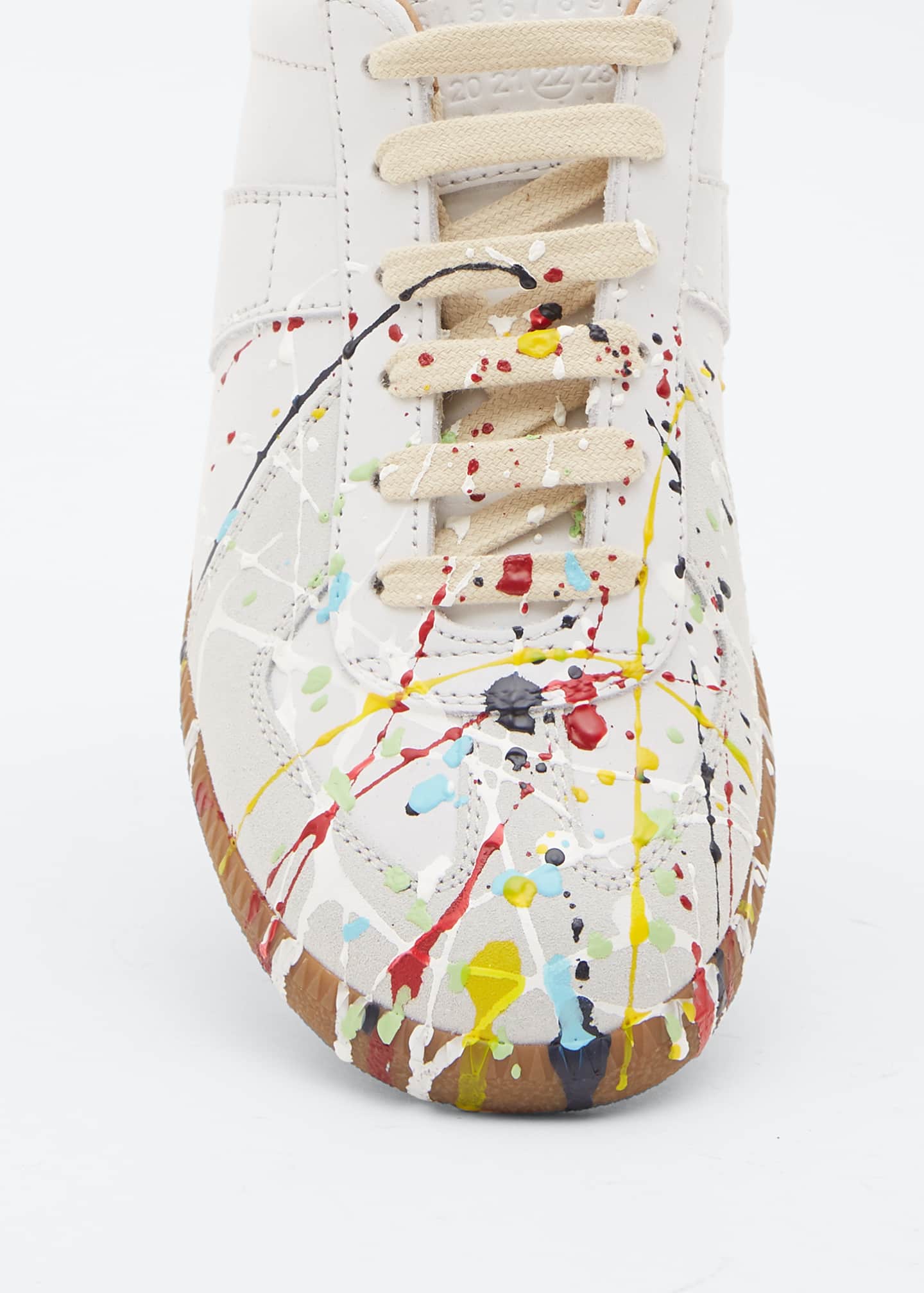 Maison Margiela Replica PaintSplatter Sneakers Bergdorf Goodman