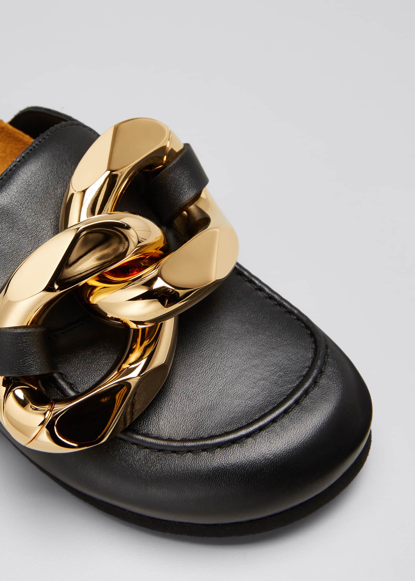 jw anderson chunky napa chain slide mules
