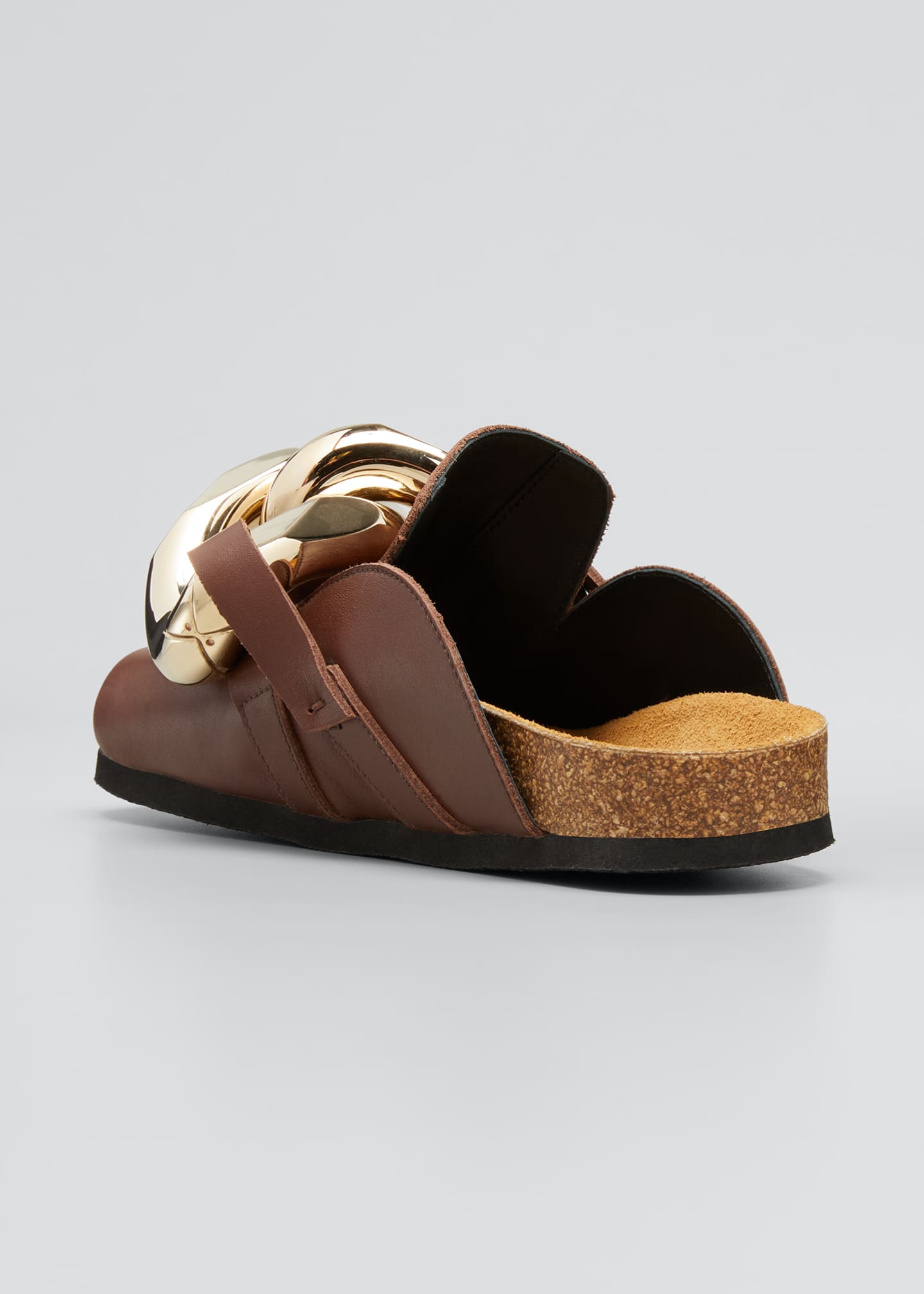 jw anderson chunky napa chain slide mules